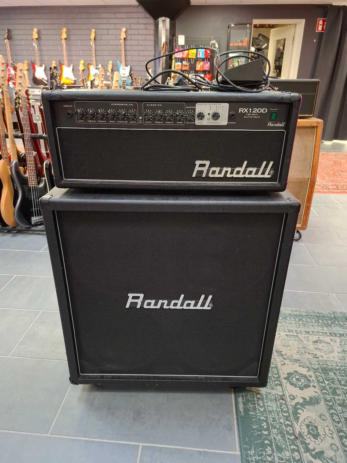 Randall RX120D Half Stack