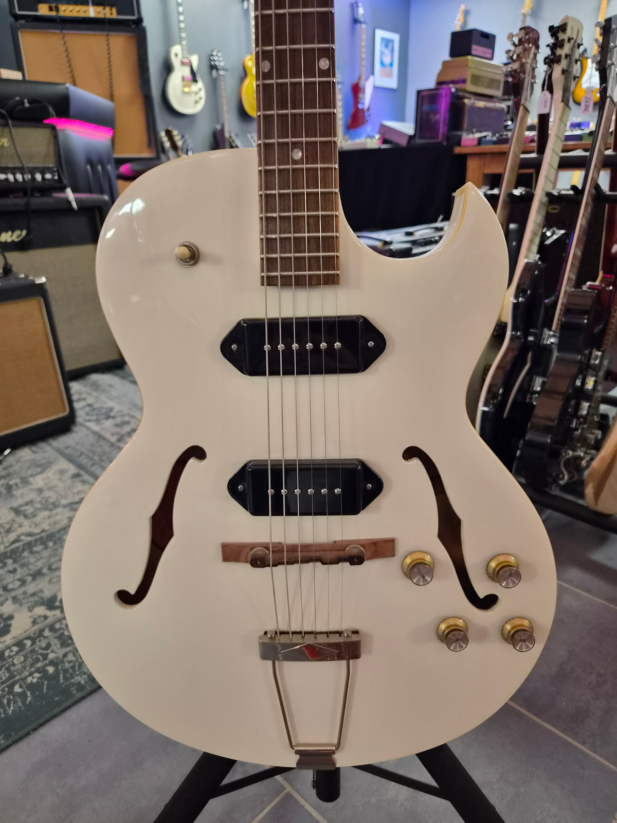 Epiphone White Fang George Thorogood Signature ES-125TDC Outfit