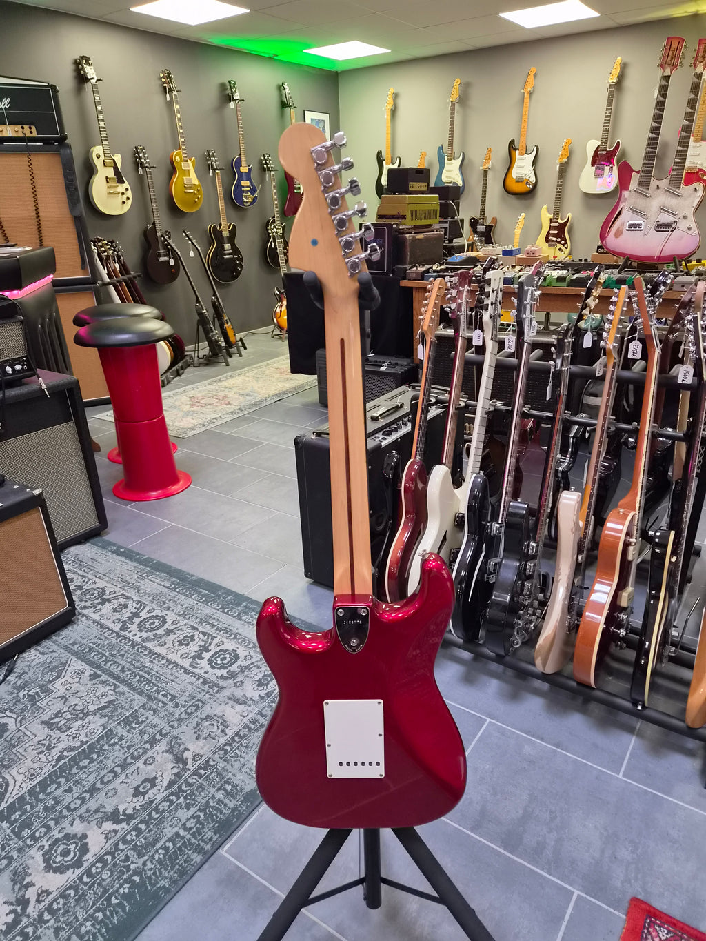 Squier JV-series CST-55 Candy Apple Red 1983
