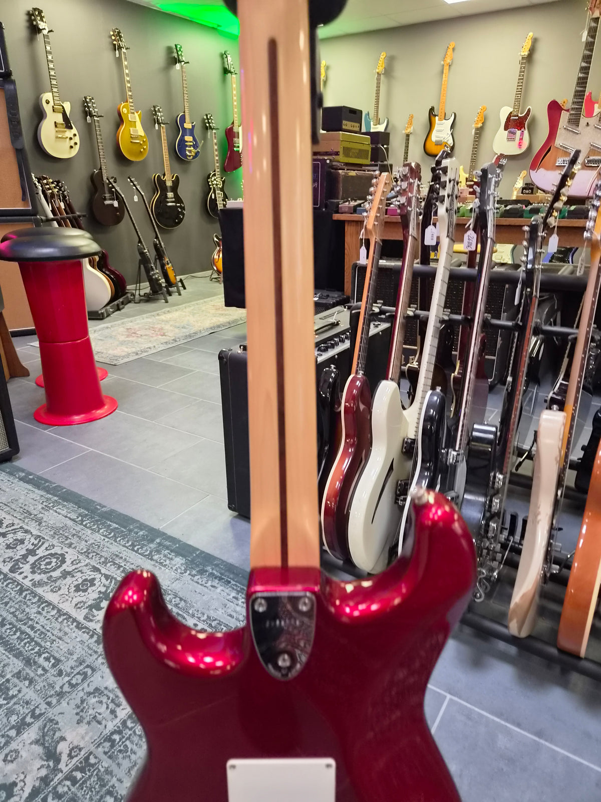Squier JV-series CST-55 Candy Apple Red 1983