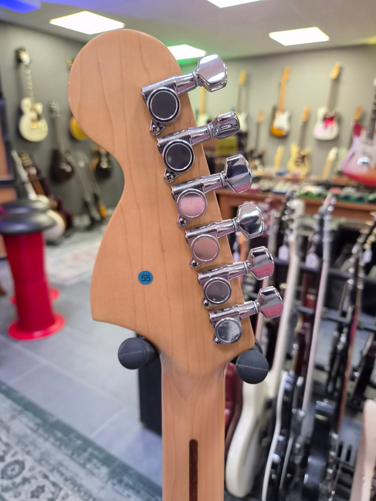 Squier JV-series CST-55 Candy Apple Red 1983