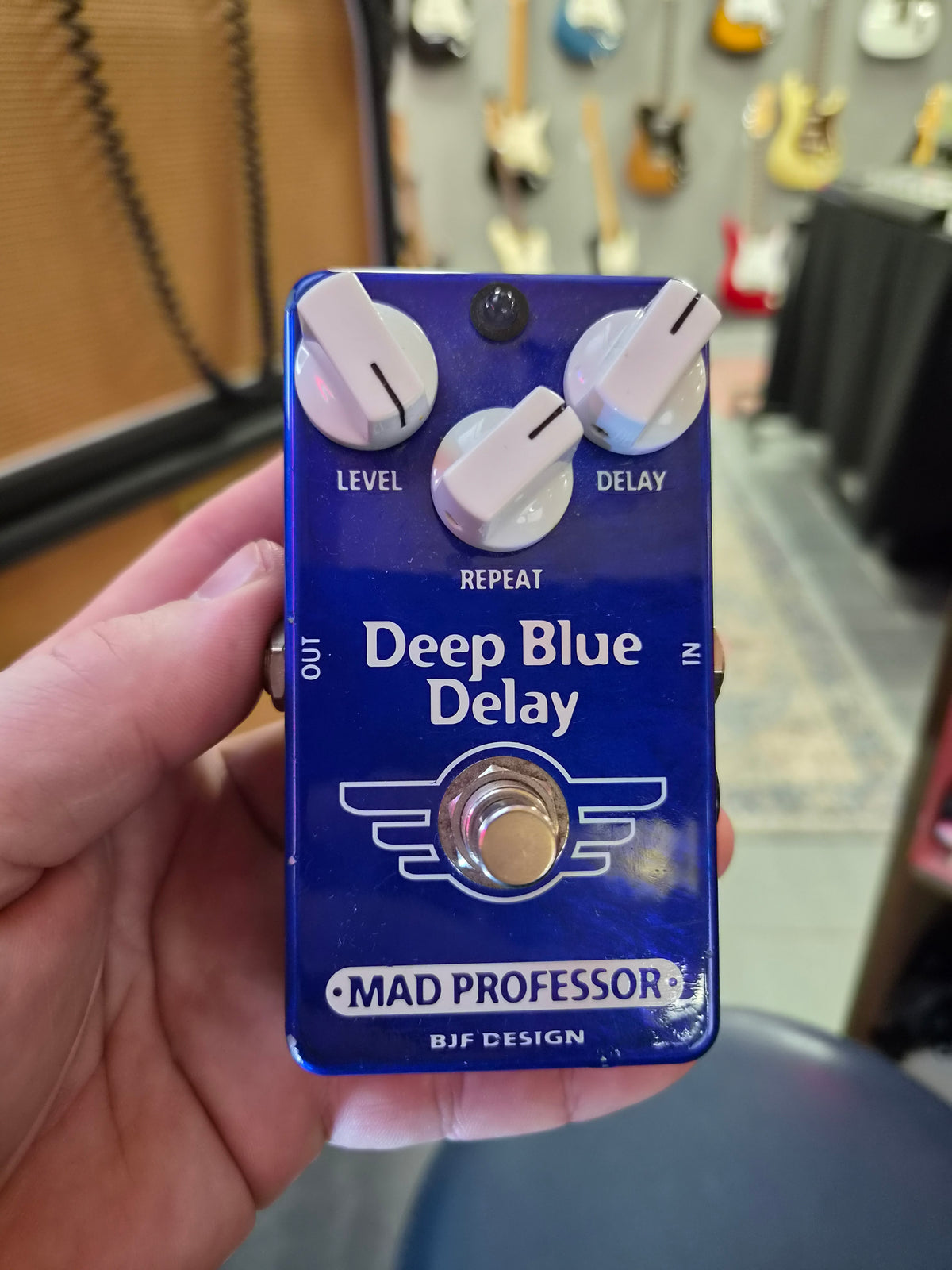 Mad Professor Deep Blue Delay BJF Design Hand Wired