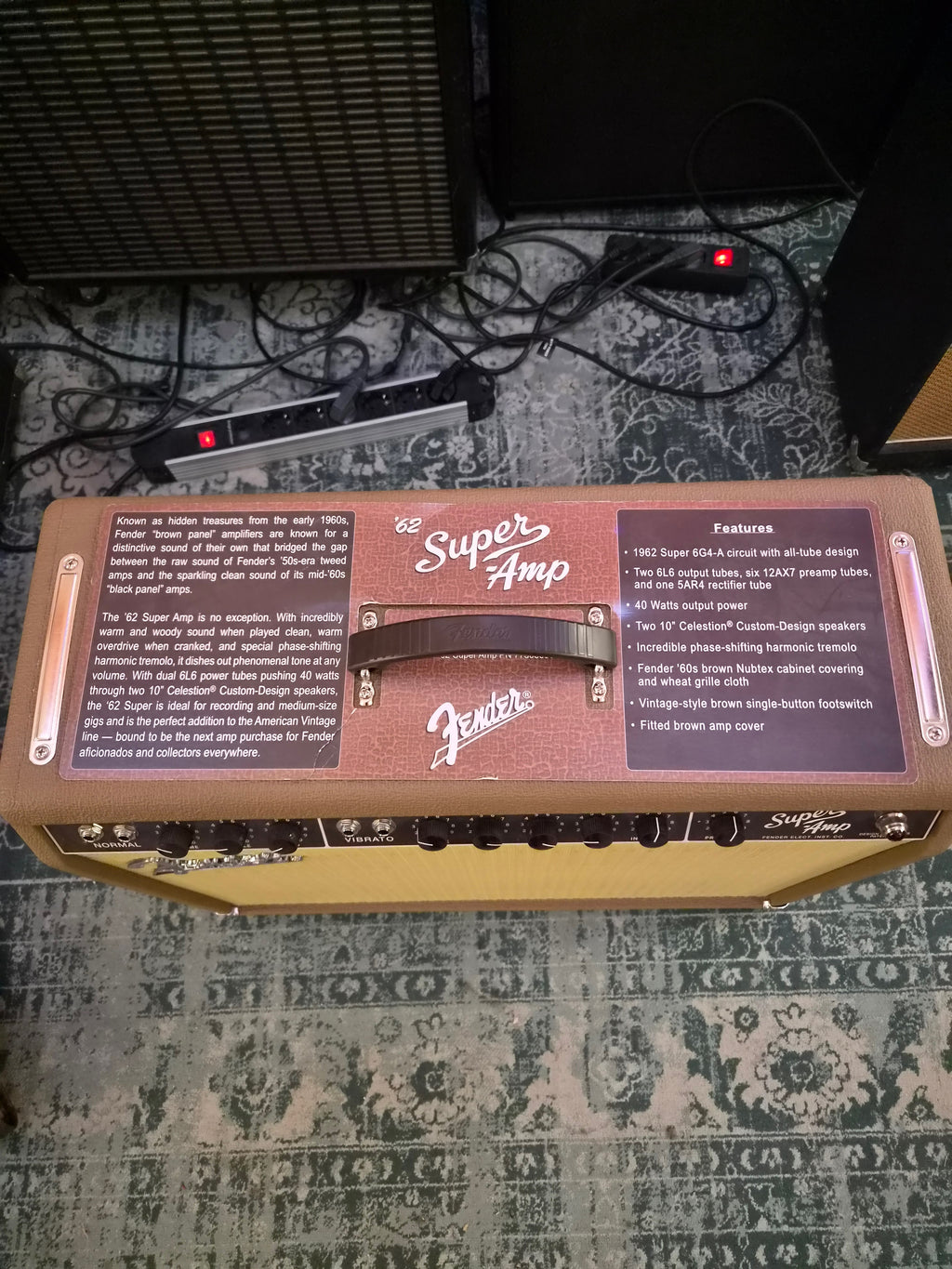 Fender '62 Super Amp