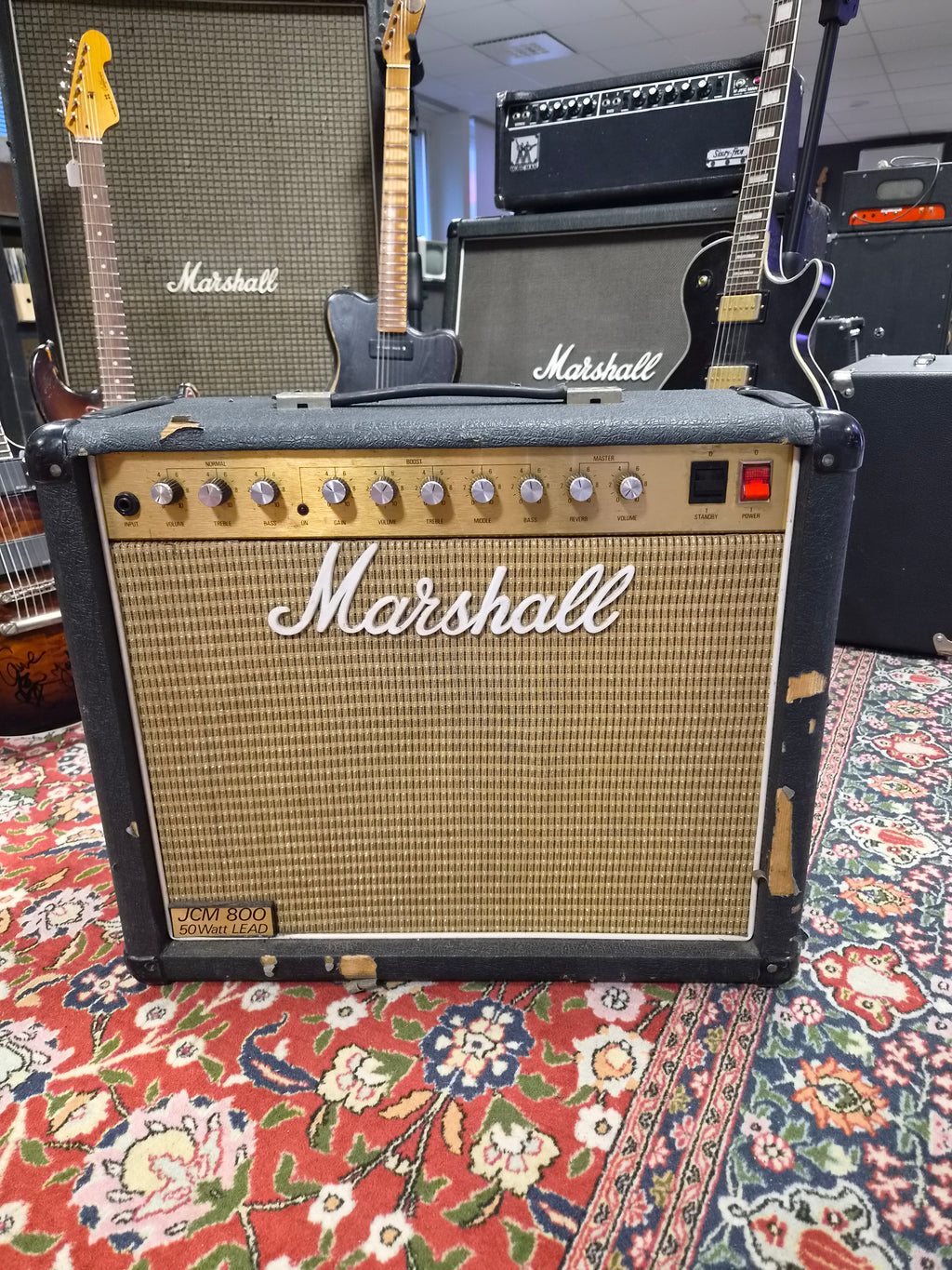 Marshall JCM 800 Lead 50W 4210 Combo 1x12" Ex-Markku Petander / Ex-Rane Raitsikka