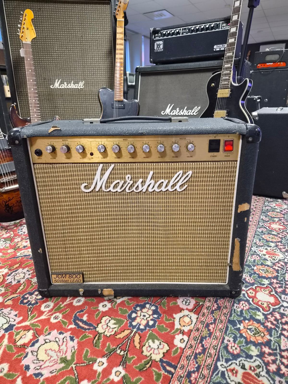 Marshall JCM 800 Lead 50W 4210 Combo 1x12" Ex-Markku Petander / Ex-Rane Raitsikka