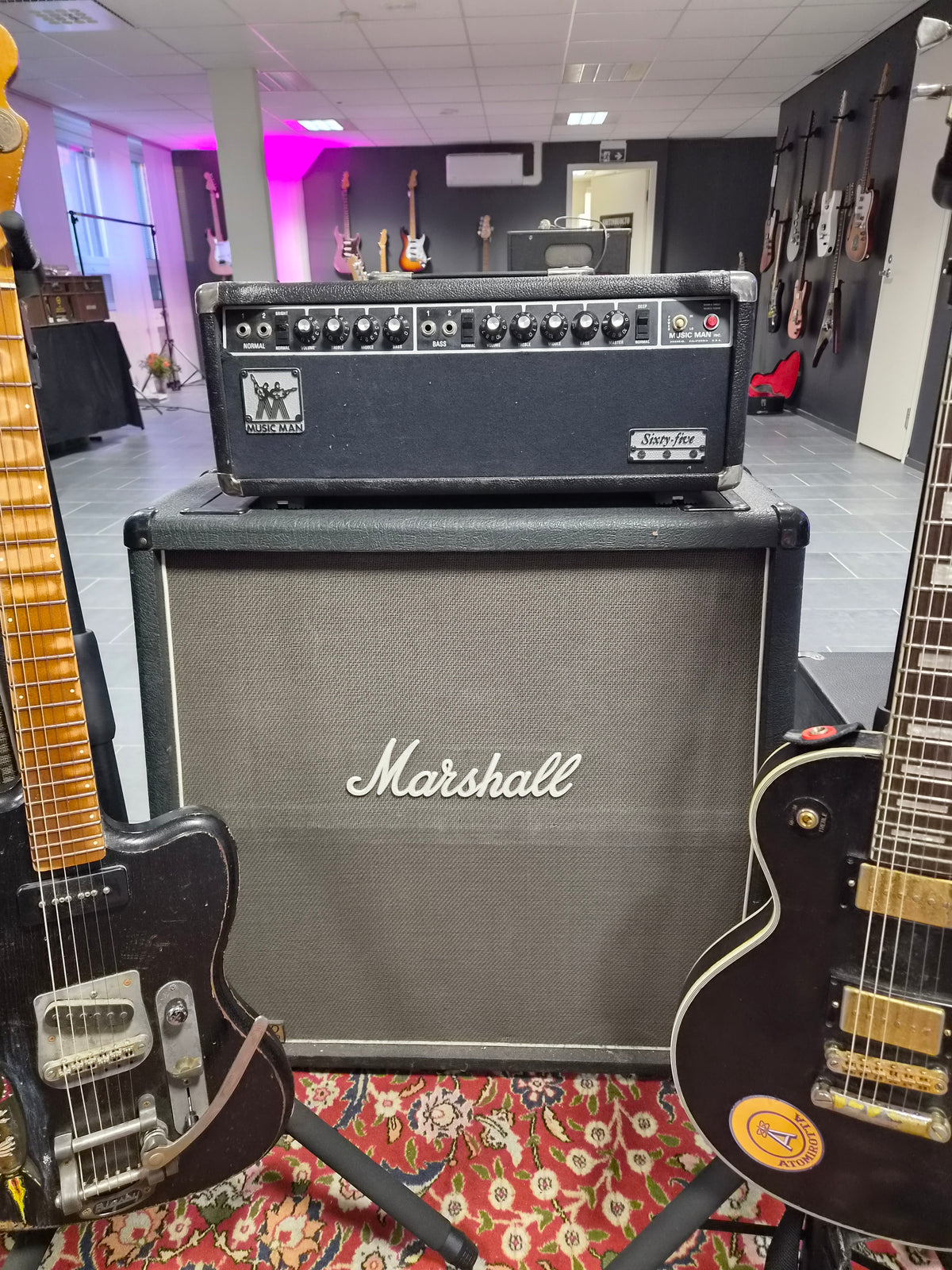 Music Man Sixty Five Head & Marshall JCM 800 Lead 1960 4x12 A Ex-Rane Raitsikka