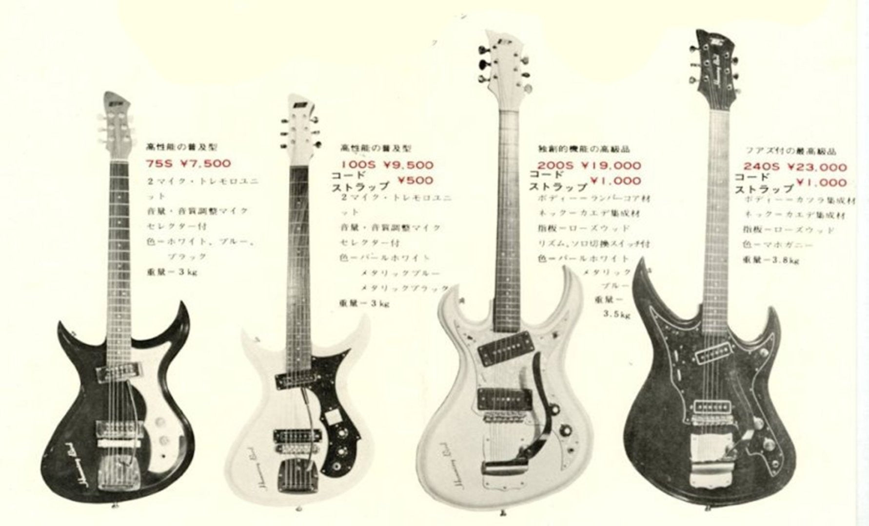 Tokai Hummingbird 75S 1967 Refin