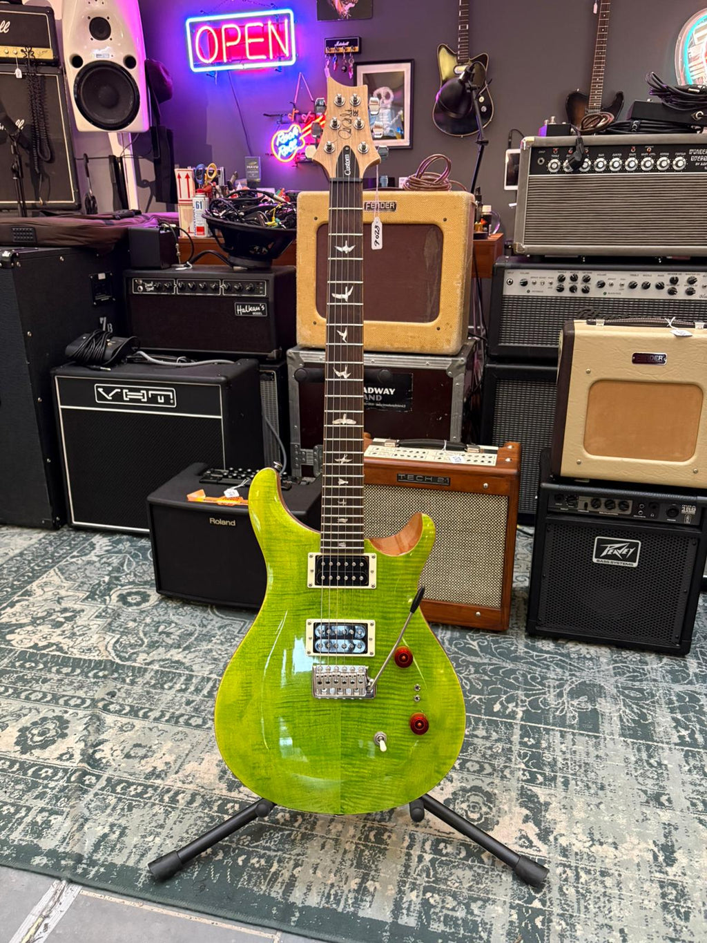 PRS SE Custom 24 Eriza Verde