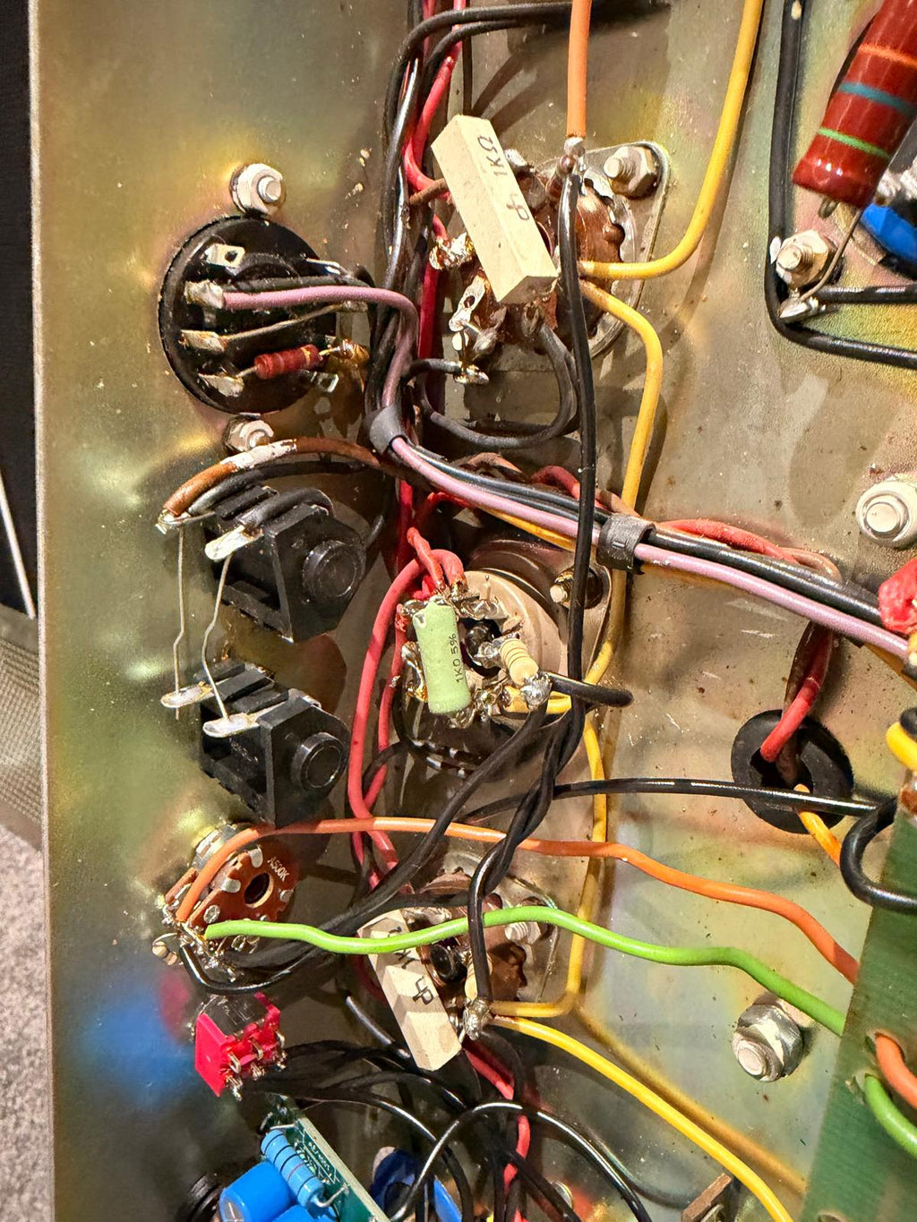 Marshall JCM800 1987 Master Volume and Effects Loop Mod