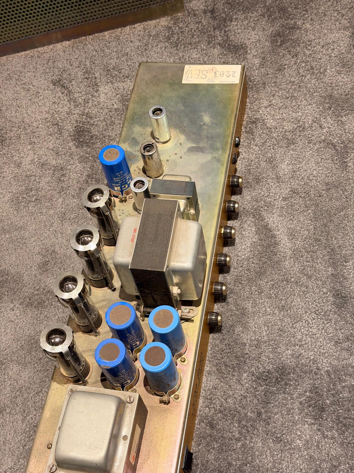 Marshall JCM800 1987 Master Volume and Effects Loop Mod