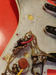 1962 Fender Stratocaster Refinished Fiesta Red (mt)