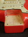 1962 Fender Stratocaster Refinished Fiesta Red (mt)