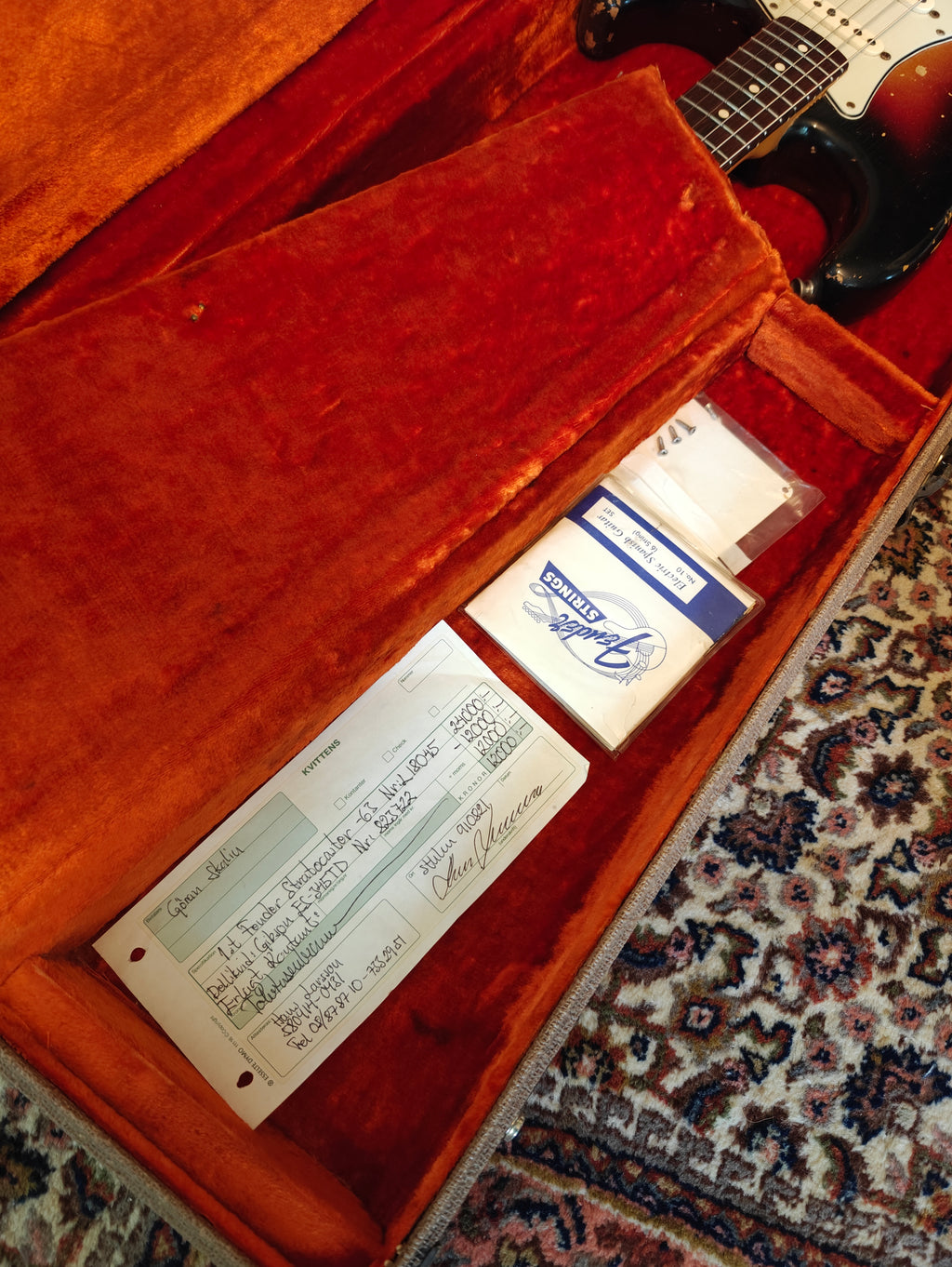 Fender Stratocaster 1963 Pre-CBS ALL ORIGINAL