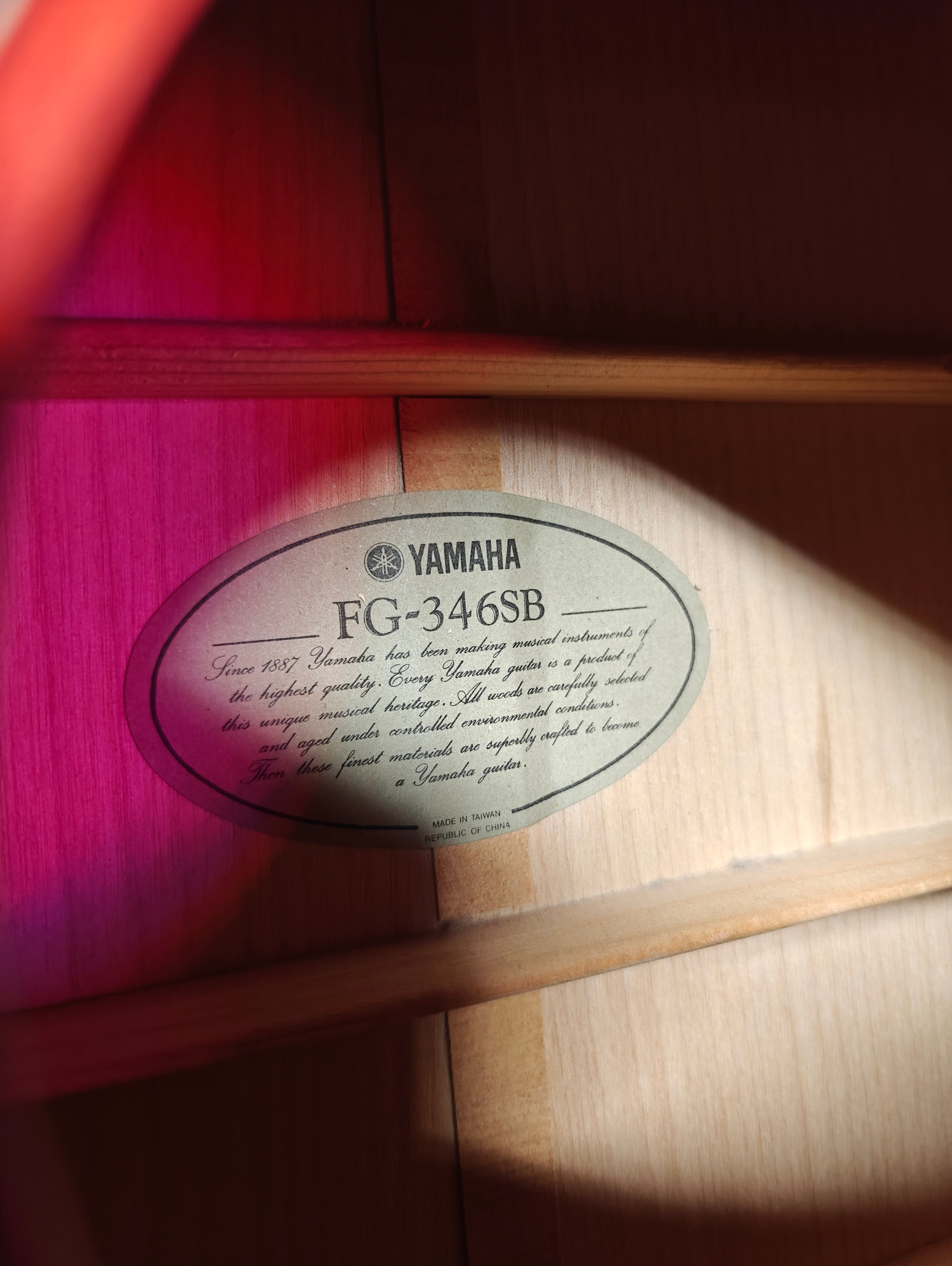 Yamaha FG-346SB