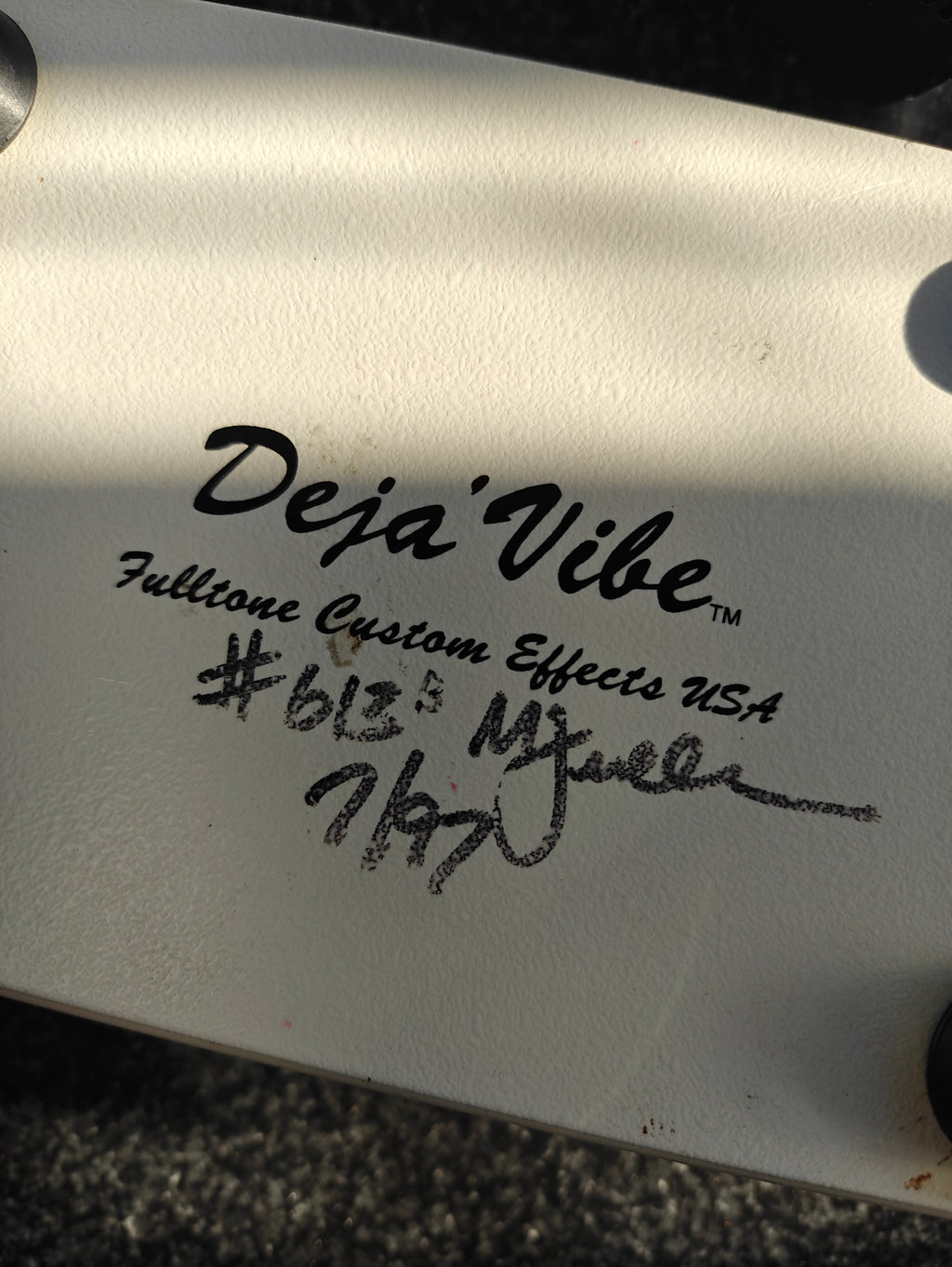 Fulltone Deja Vibe White 1997 #613