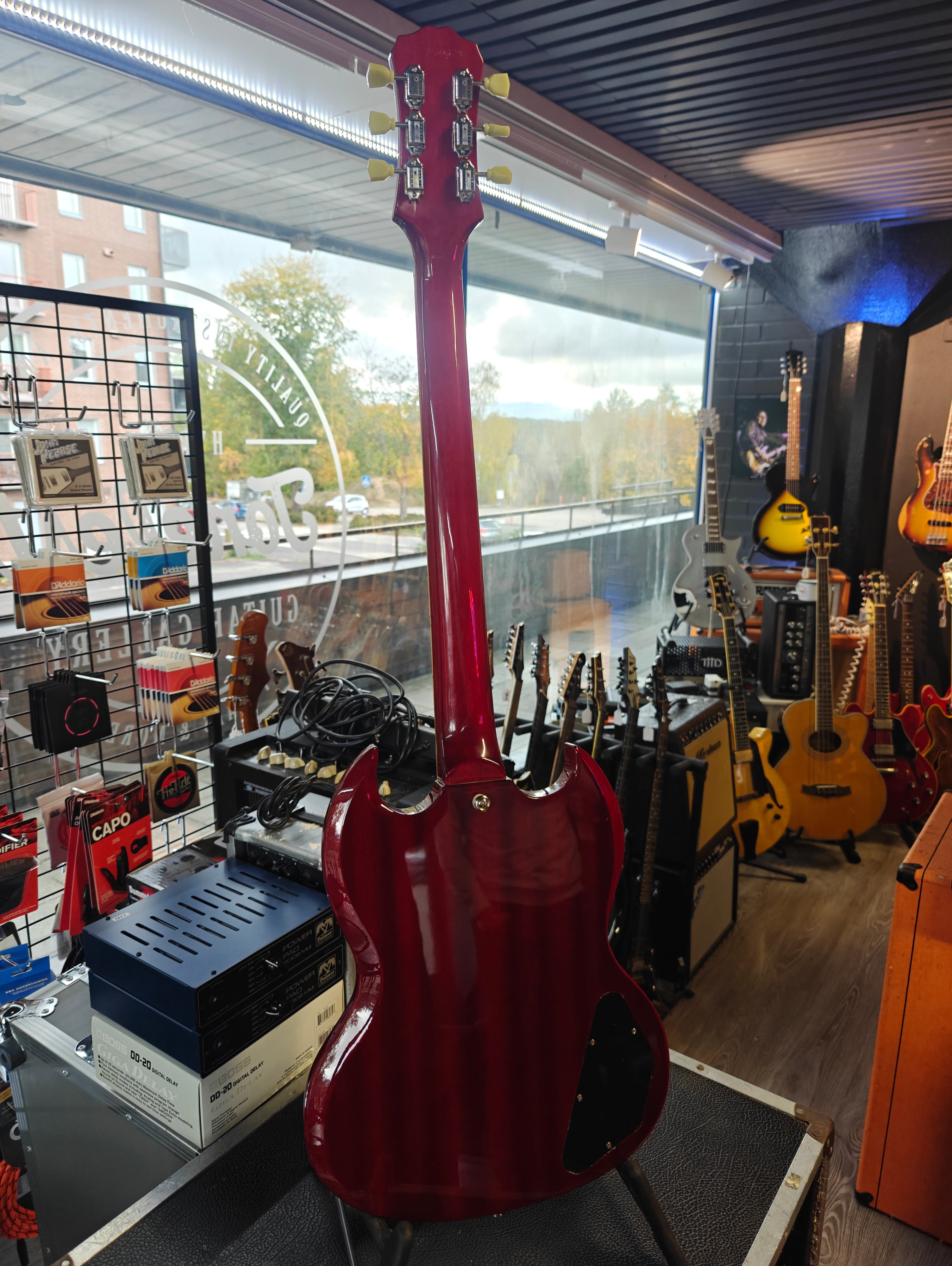 Epiphone SG Standard 60s Vintage Cherry Lefty – Tonefest Guitar