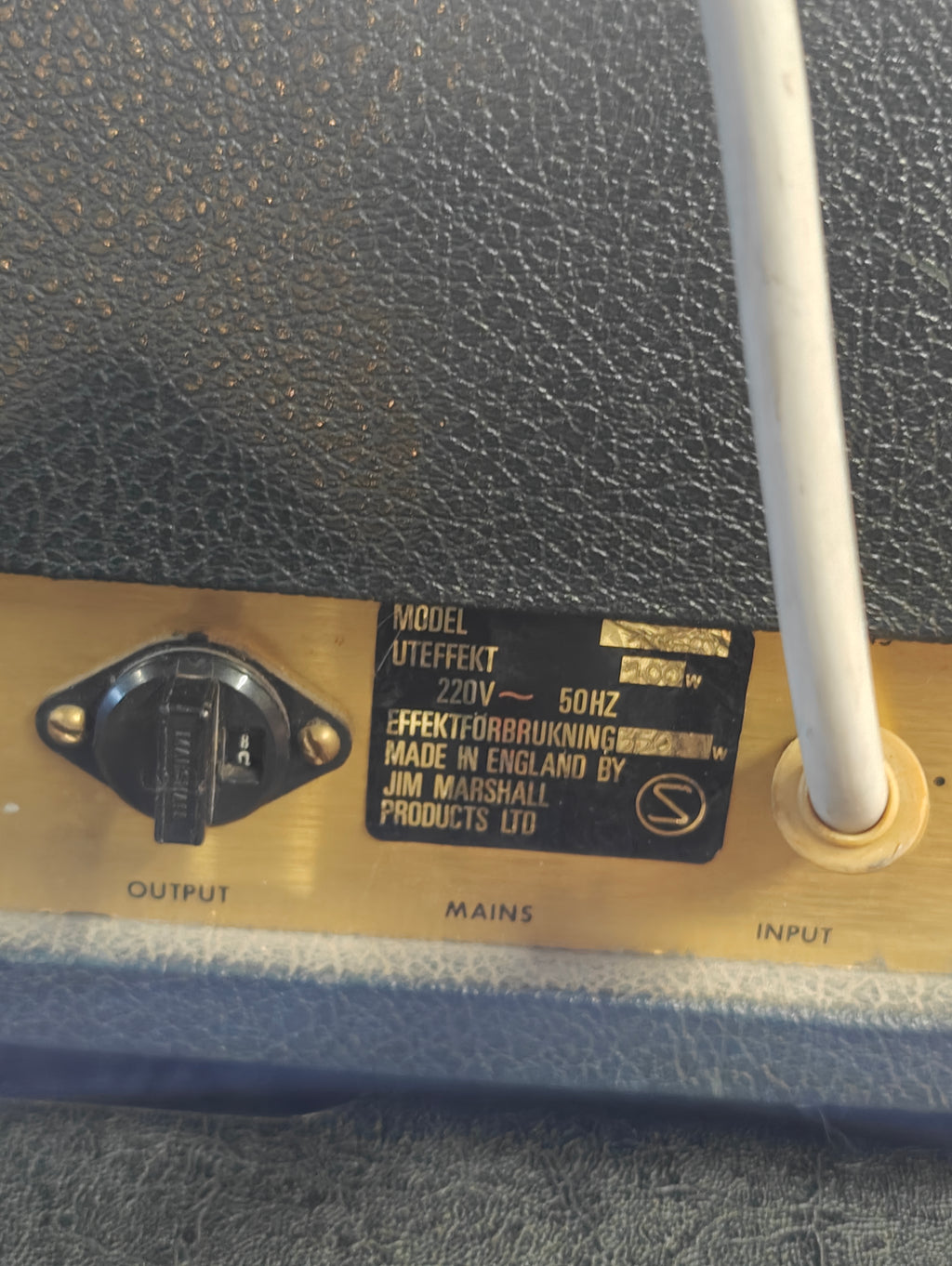 Marshall Super Lead 100w 1969/70