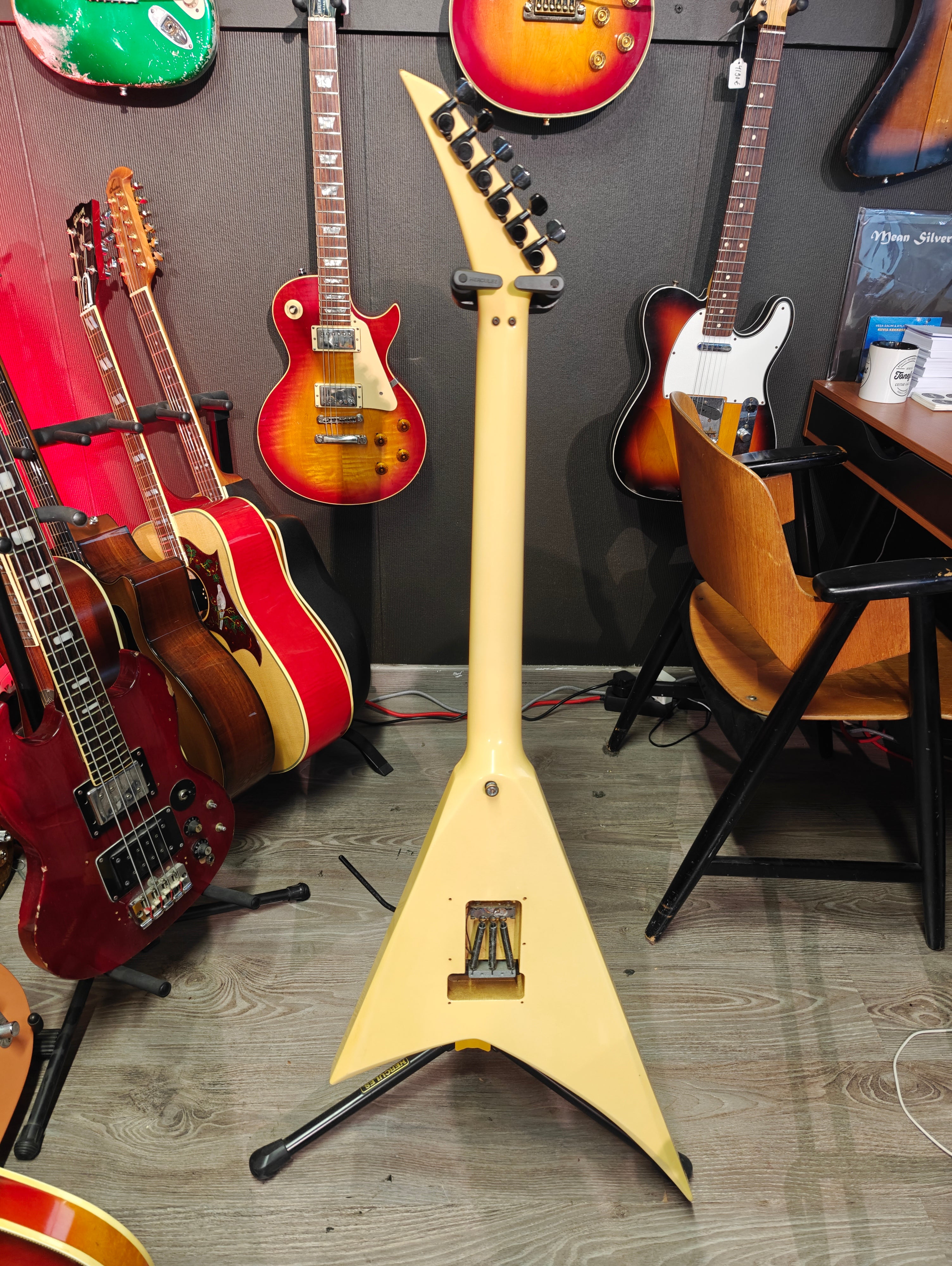 Fernandes JS-100 RR Randy Rhoads Pearl White 1980s – Tonefest