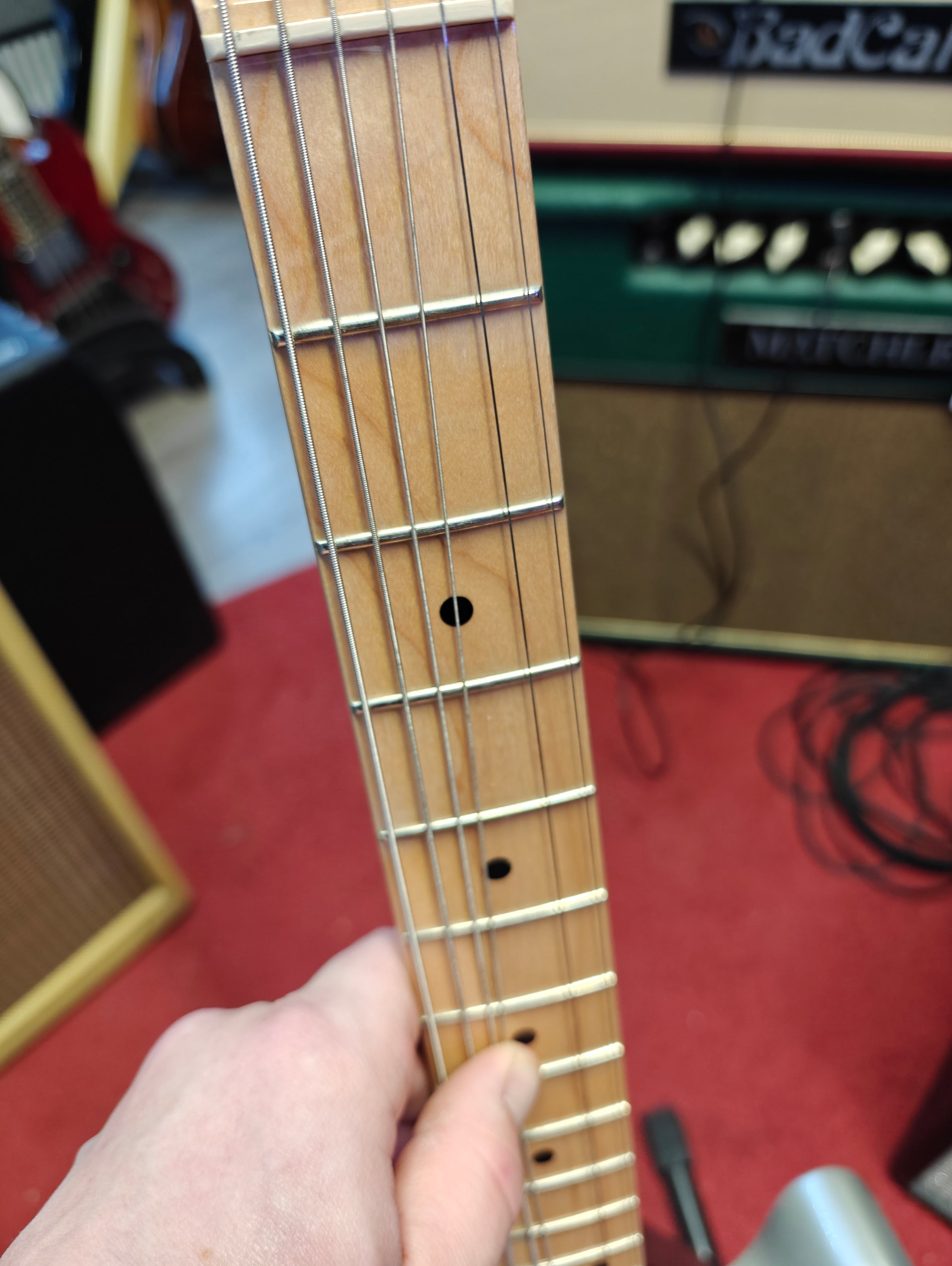 Fender/Squier Blacktop HH Telecaster, RN, Silver