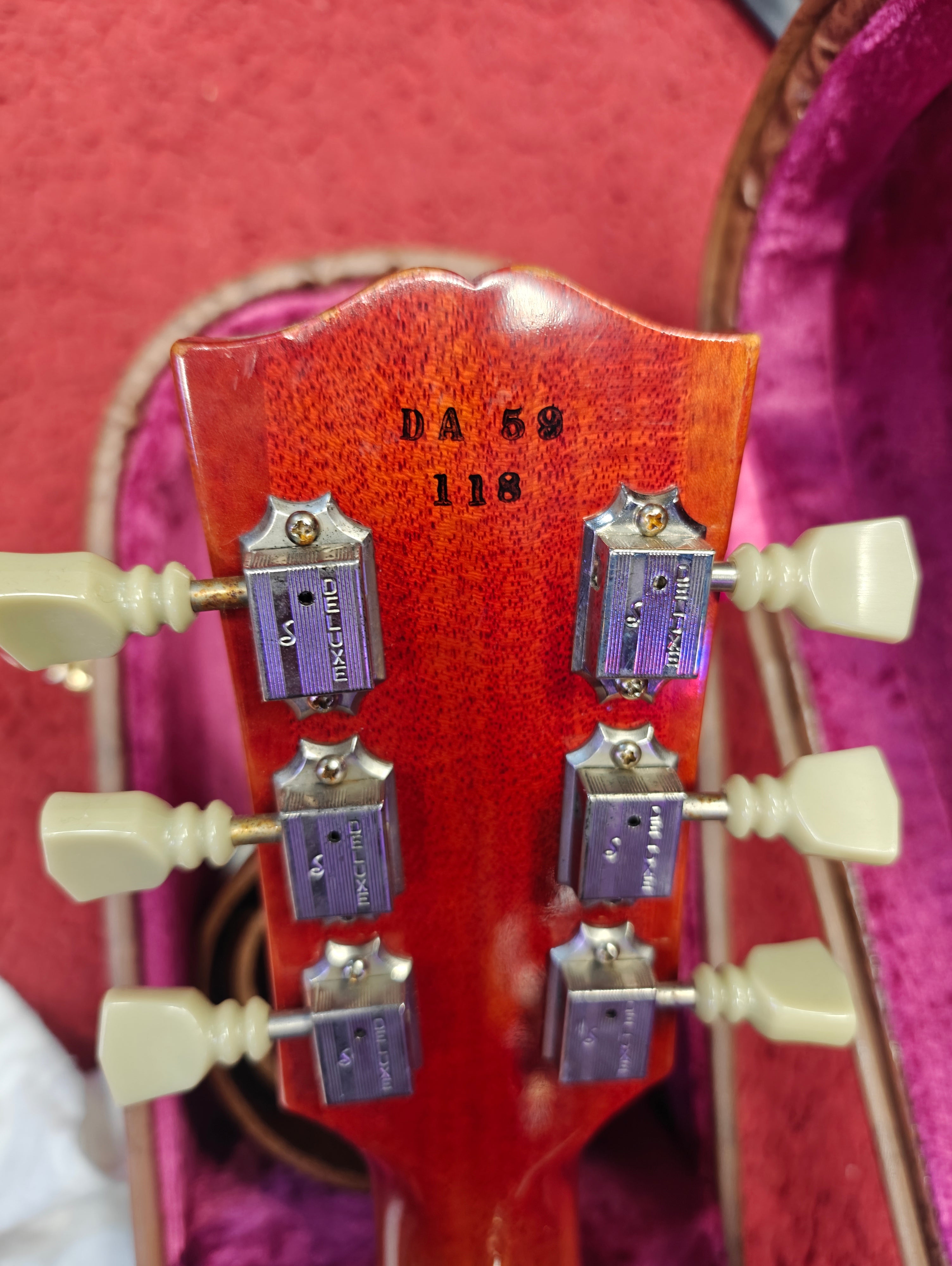 Gibson Custom Shop Duane Allman Cherry Sunburst 1959 Les Paul V.O.S. 118/150