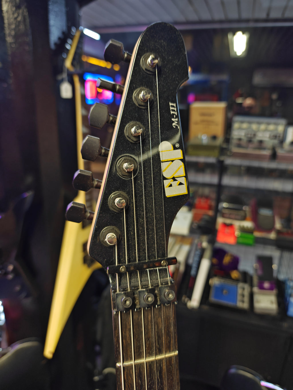 ESP USA M-III Sapphire Black Metallic