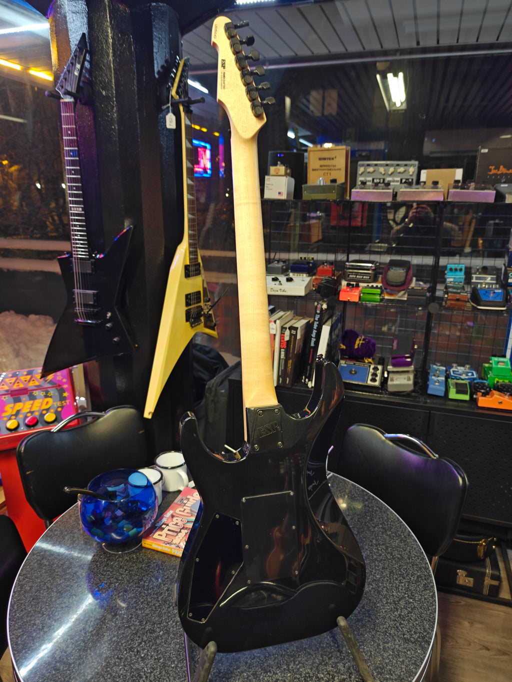 ESP USA M-III Sapphire Black Metallic