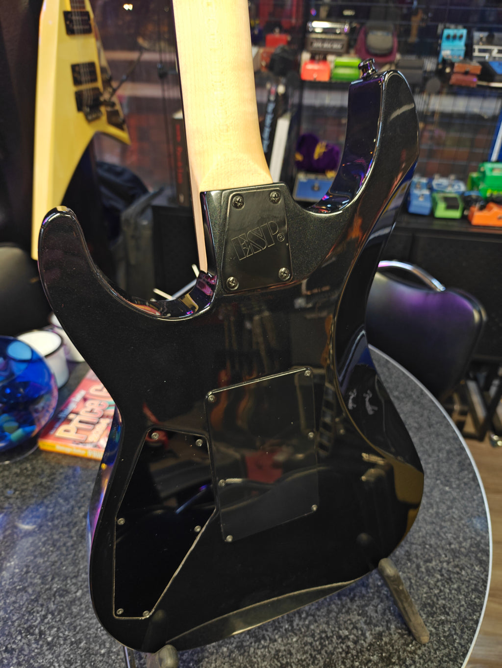 ESP USA M-III Sapphire Black Metallic