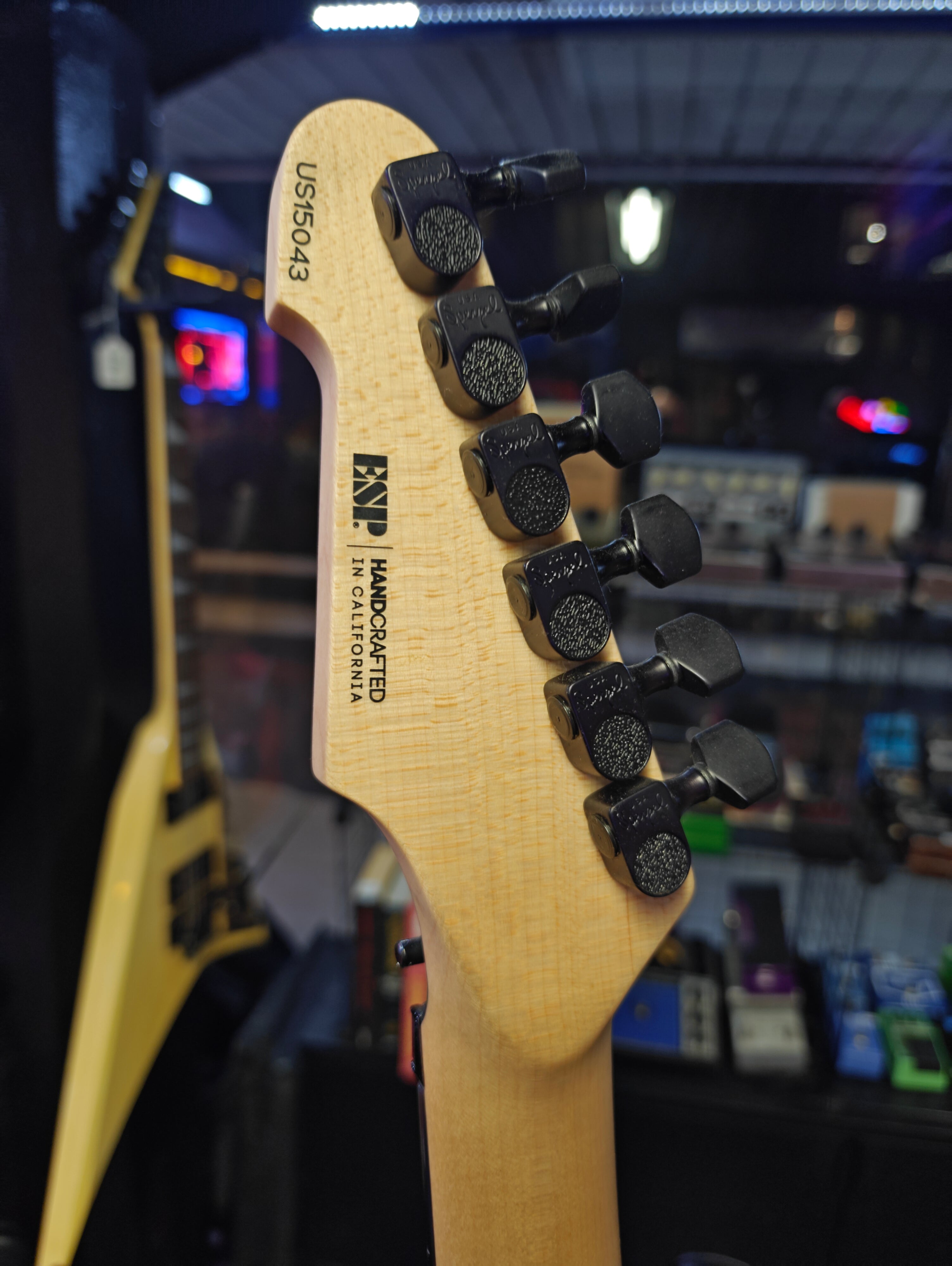 ESP USA M-III Sapphire Black Metallic