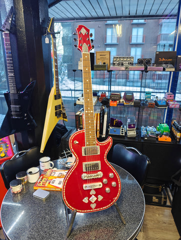 Zemaitis A24SU Ruby Heart Japan