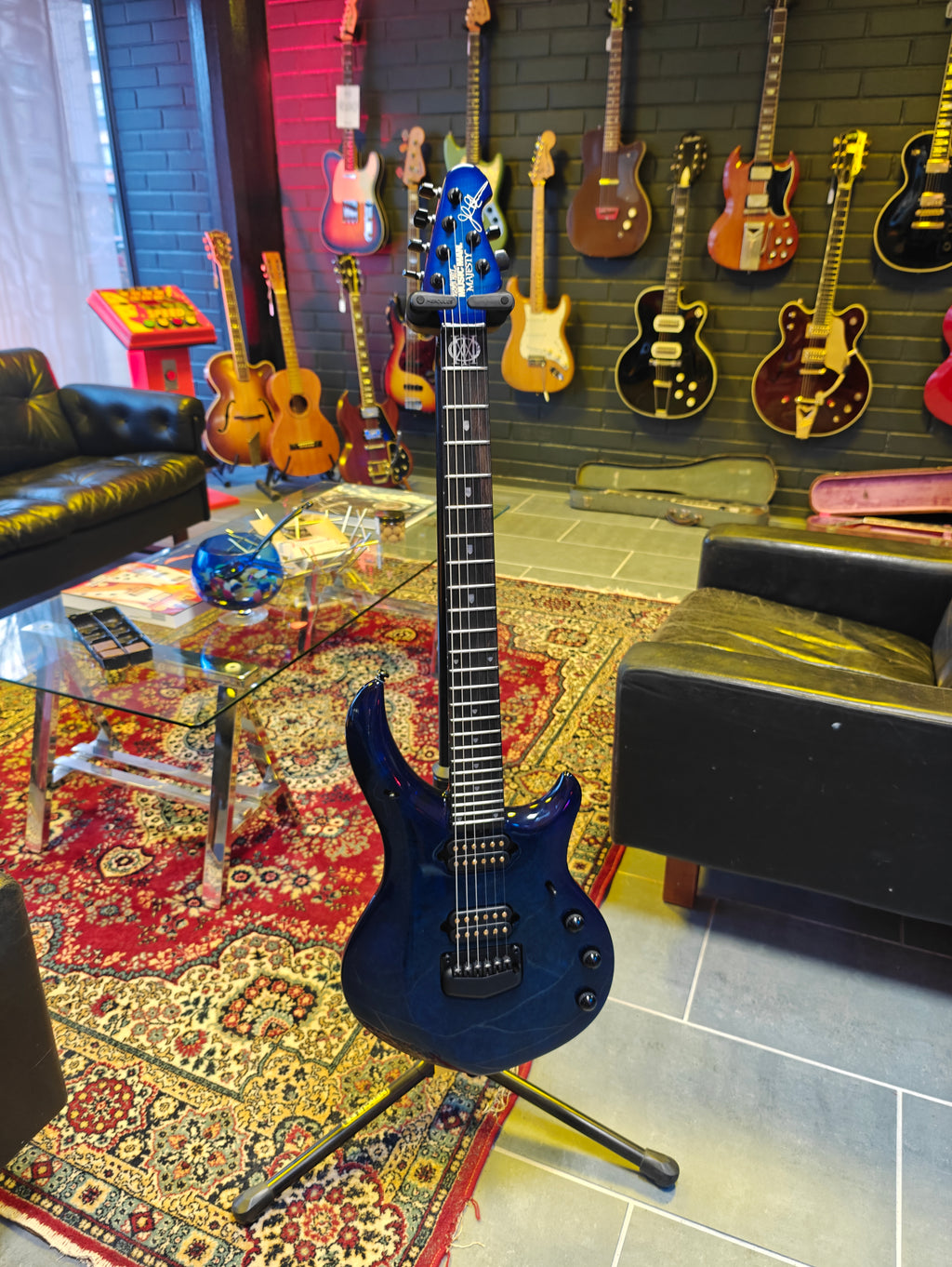 Music Man John Petrucci BFR Majesty 6 Blue Ink