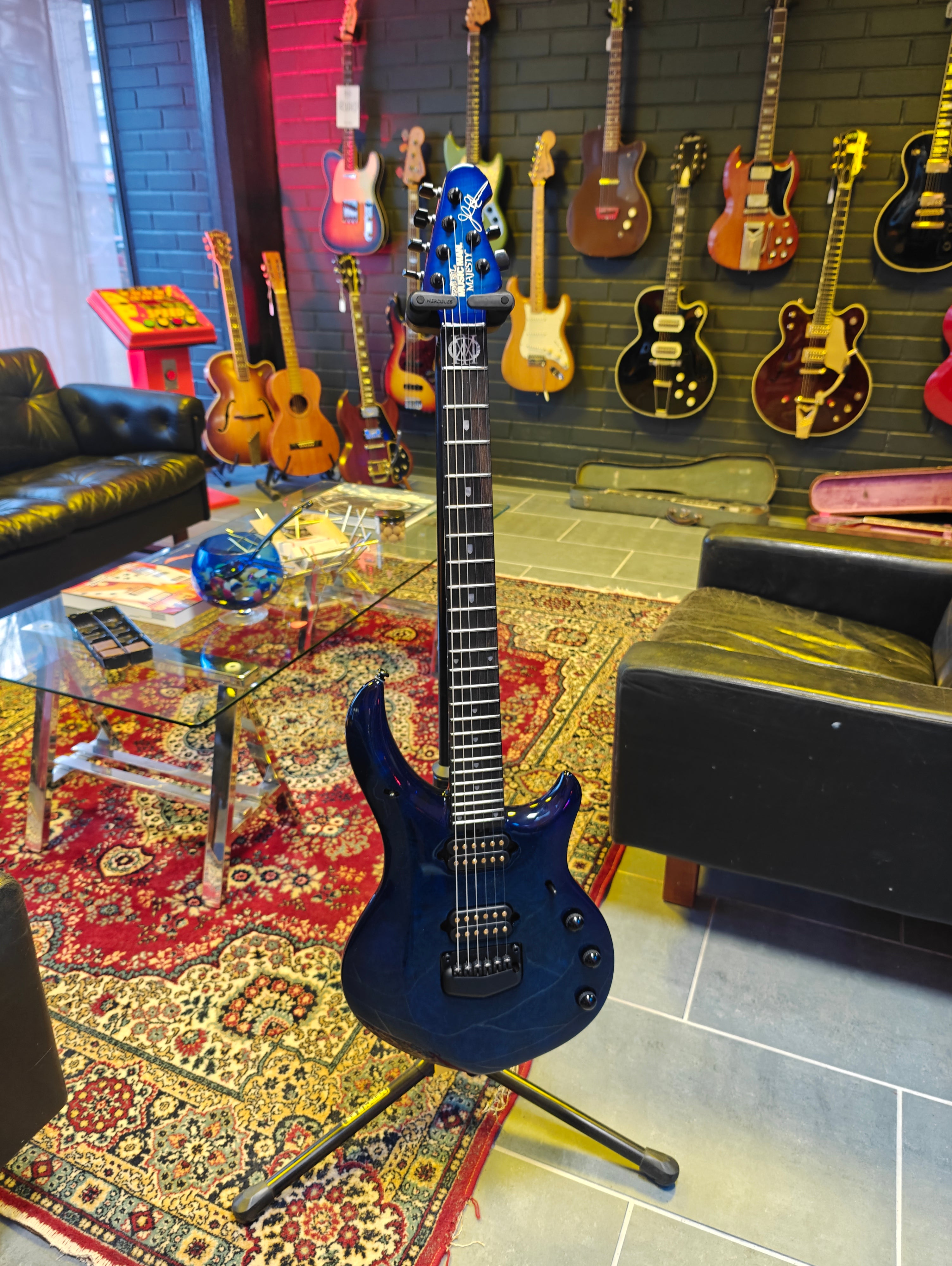 Music Man John Petrucci BFR Majesty 6 Blue Ink