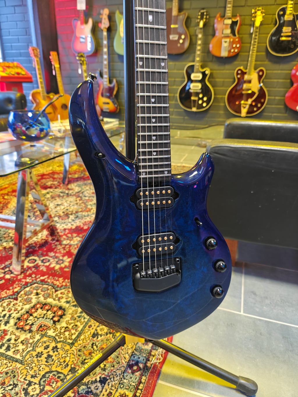 Music Man John Petrucci BFR Majesty 6 Blue Ink