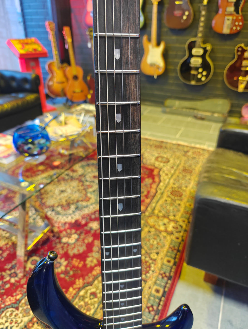 Music Man John Petrucci BFR Majesty 6 Blue Ink