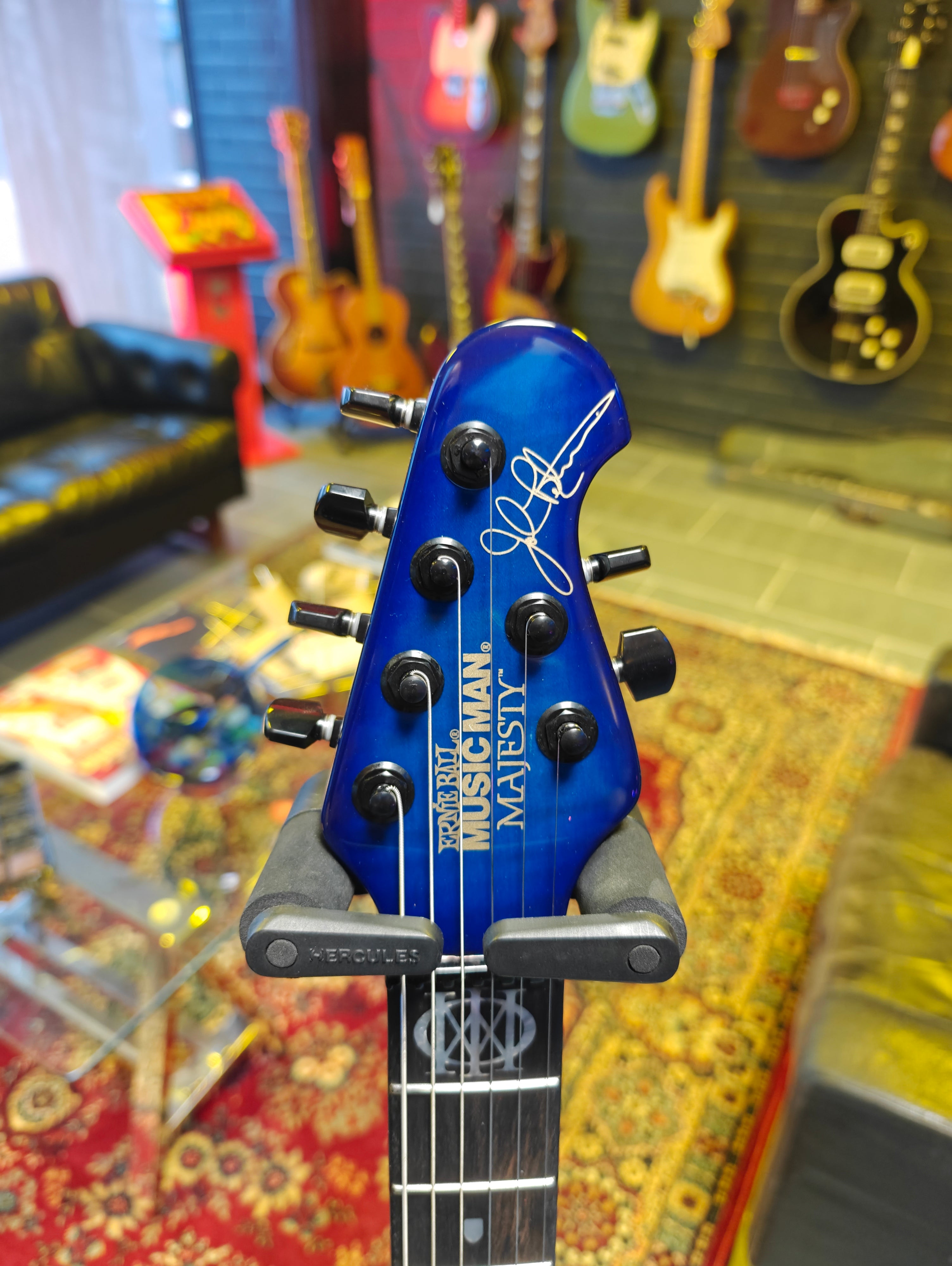 Music Man John Petrucci BFR Majesty 6 Blue Ink