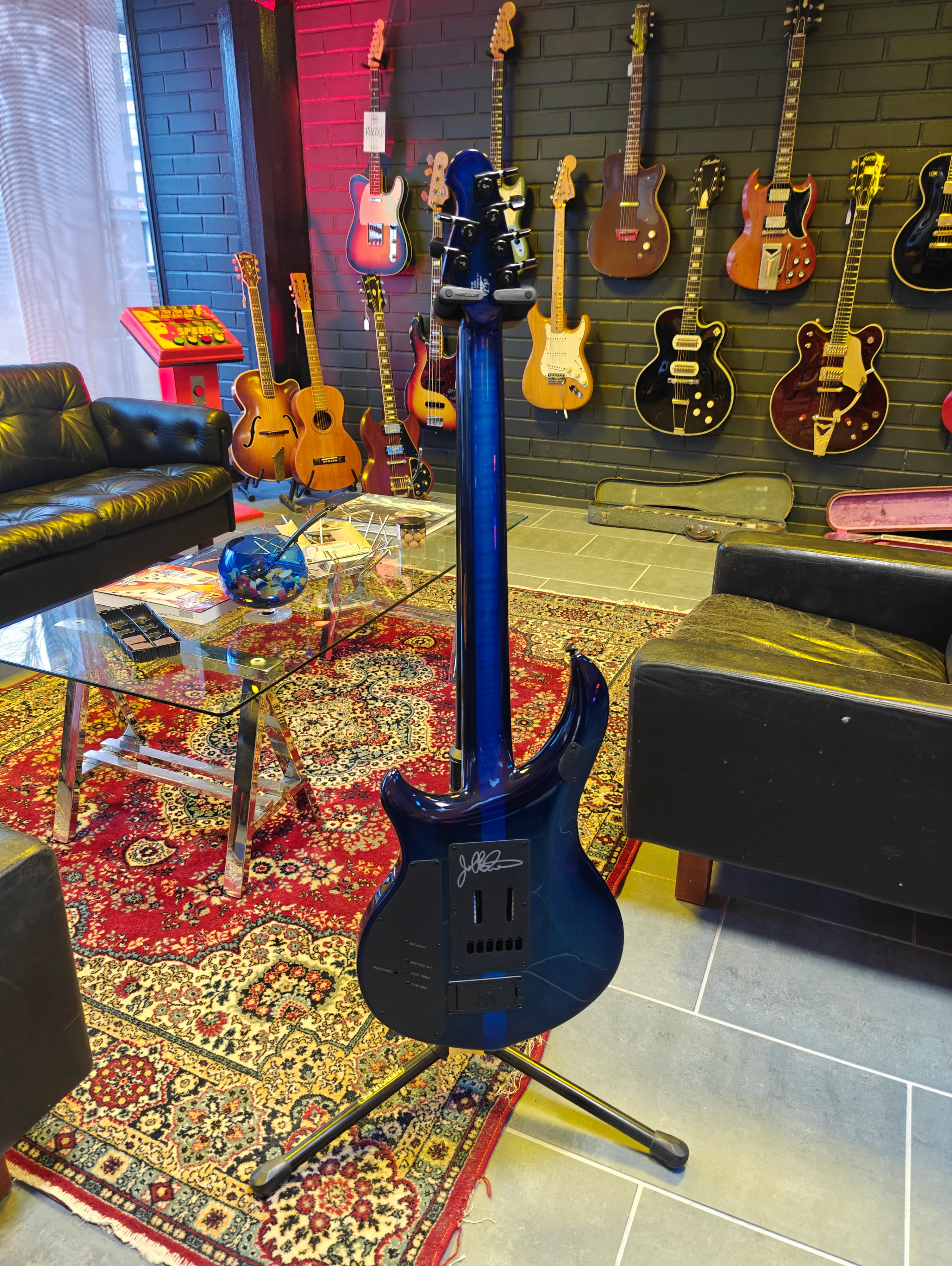 Music Man John Petrucci BFR Majesty 6 Blue Ink