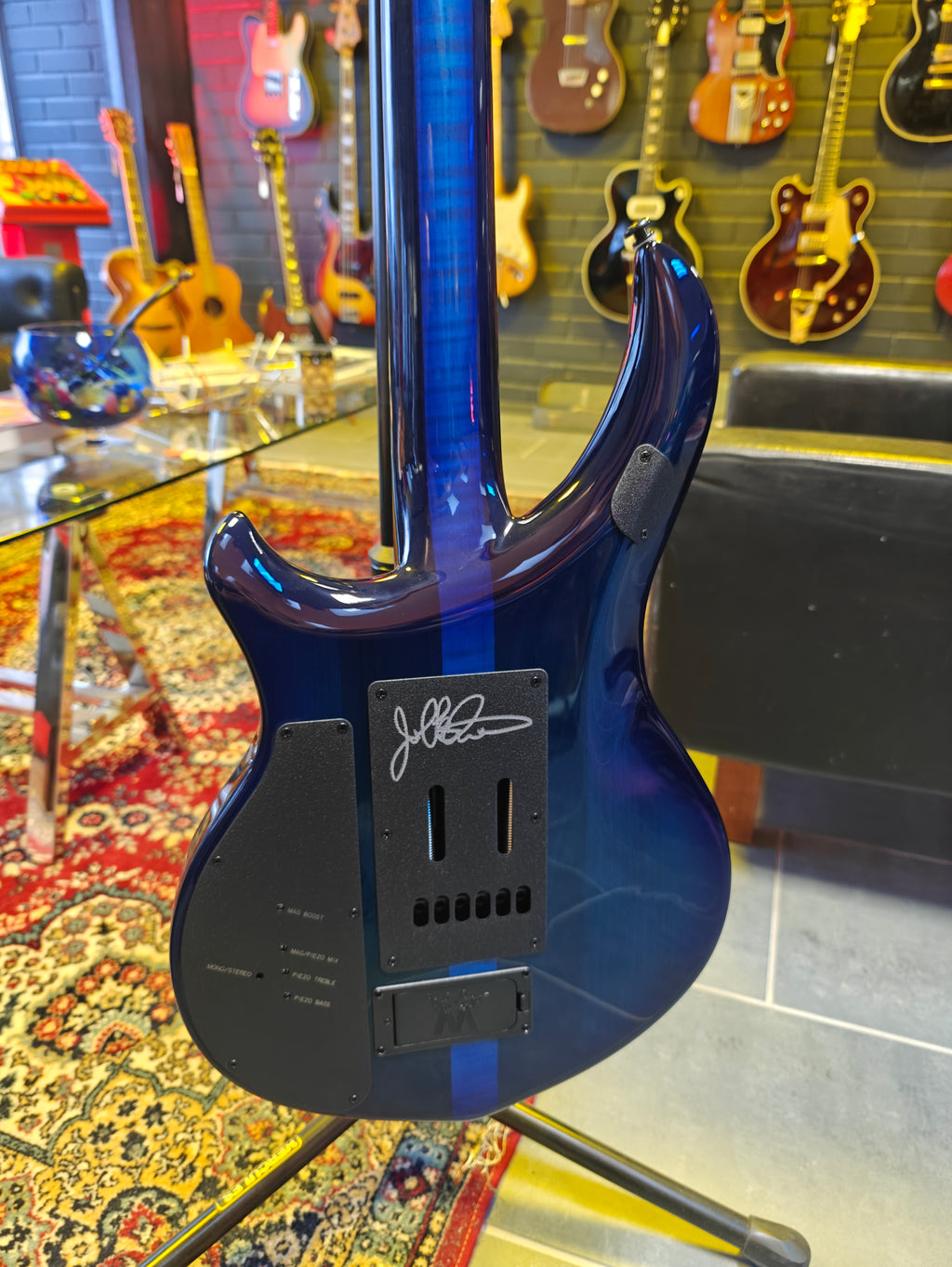 Music Man John Petrucci BFR Majesty 6 Blue Ink