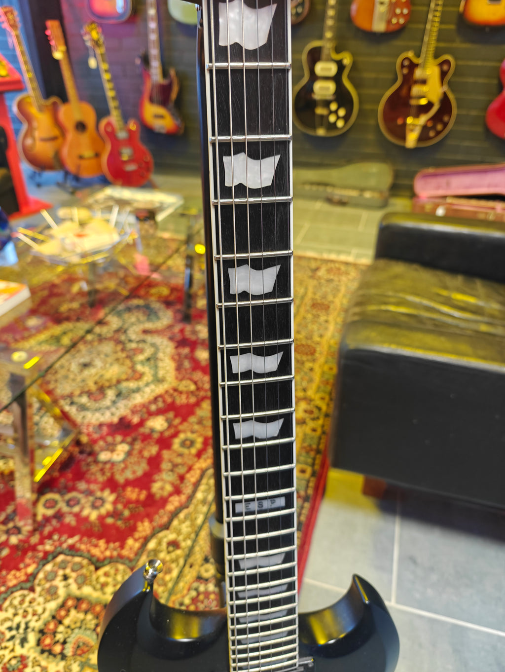 ESP Standard Series Viper Satin Black