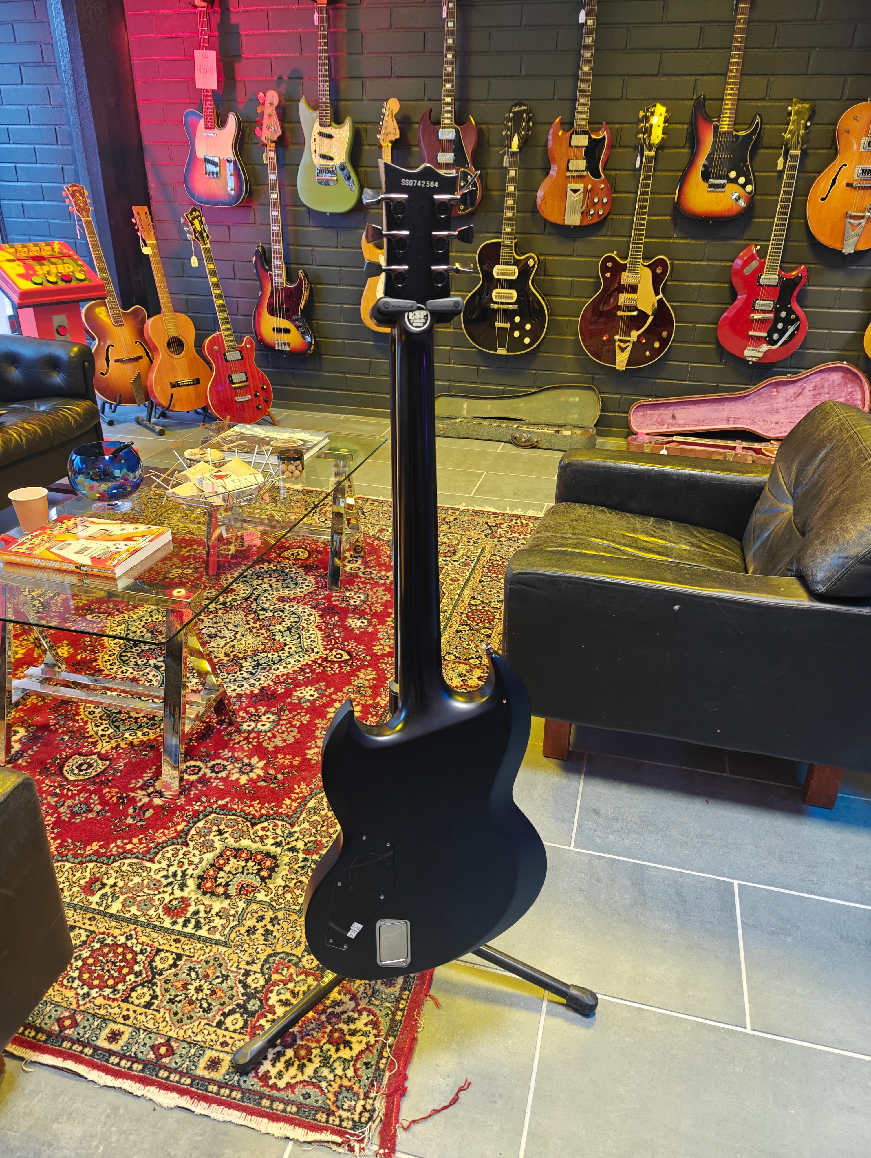 ESP Standard Series Viper Satin Black