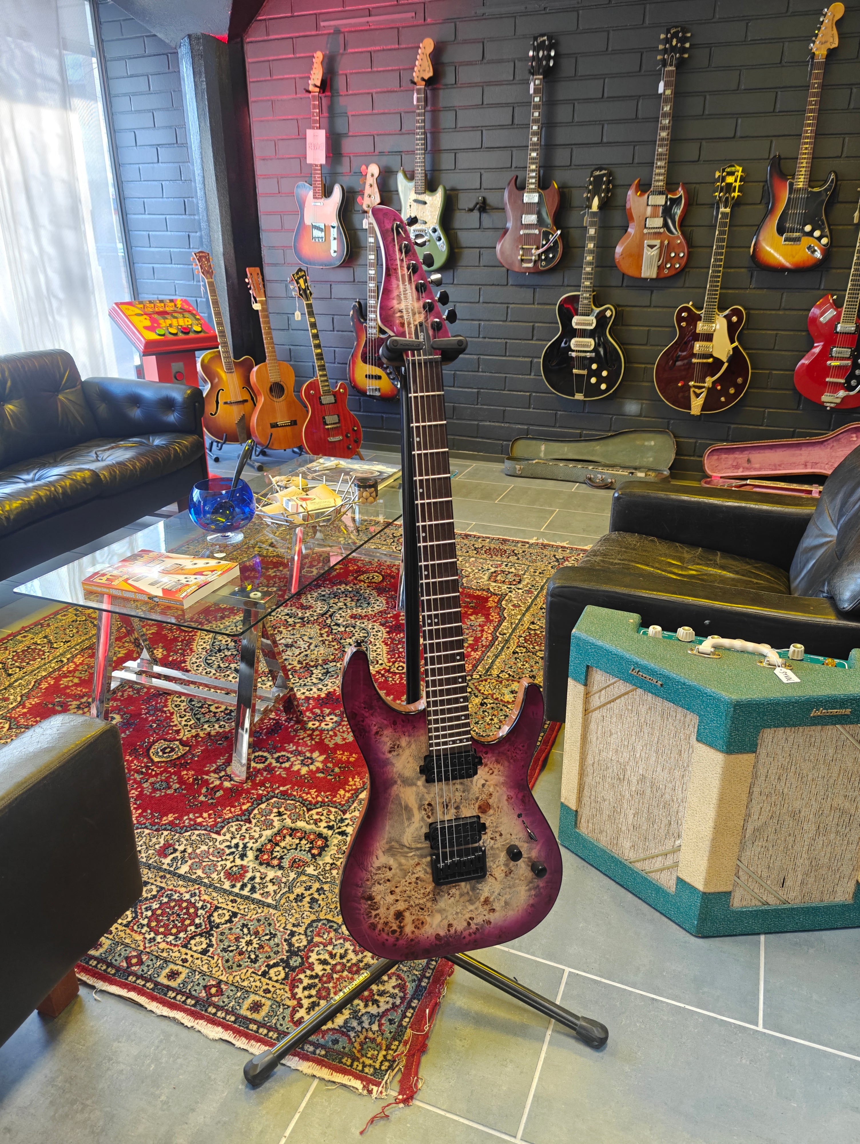 Schecter C-6 PRO Aurora Burst