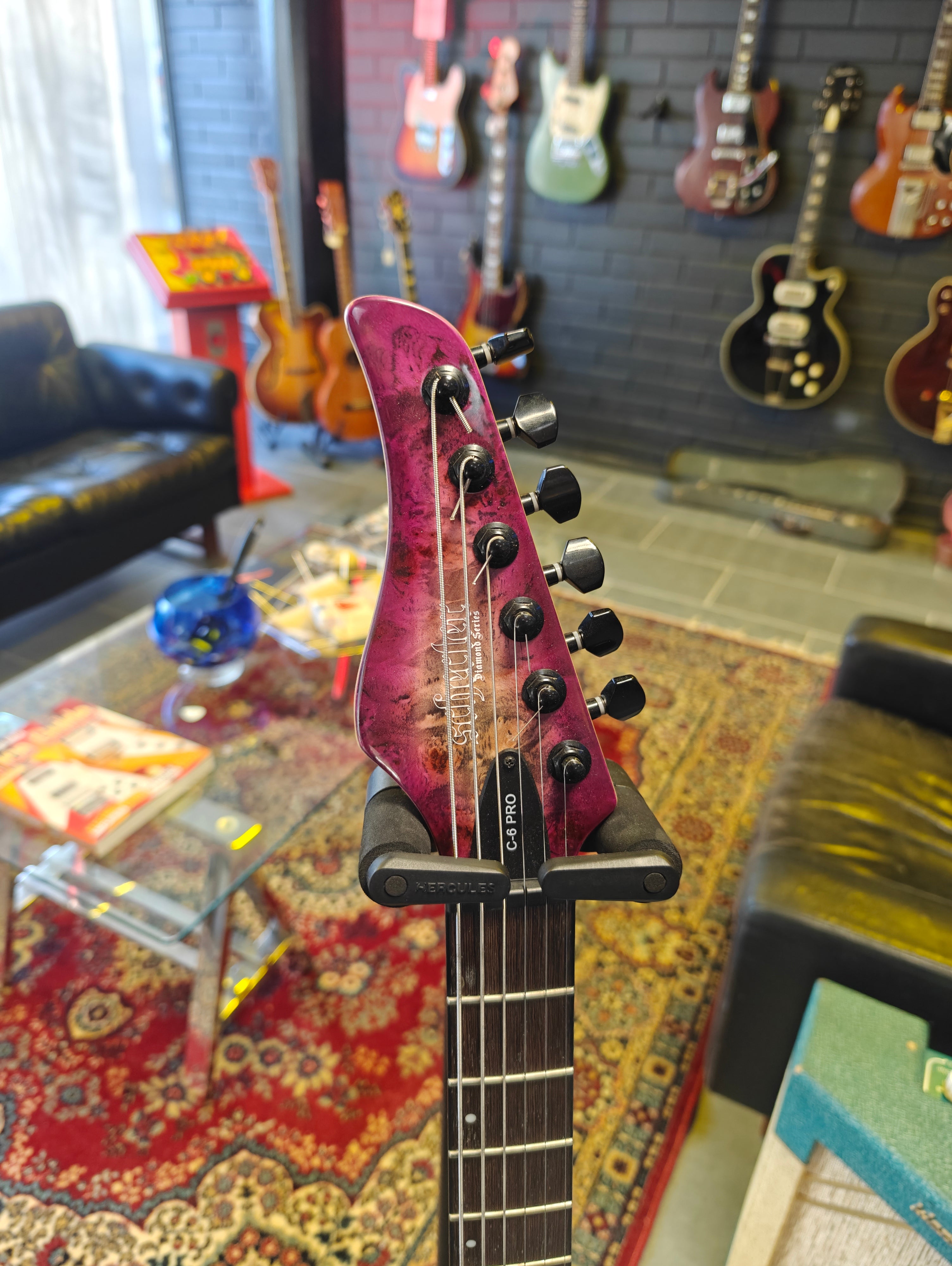 Schecter C-6 PRO Aurora Burst