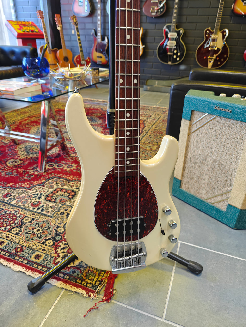 Ernie Ball Music Man Sterling White Pearl 1993
