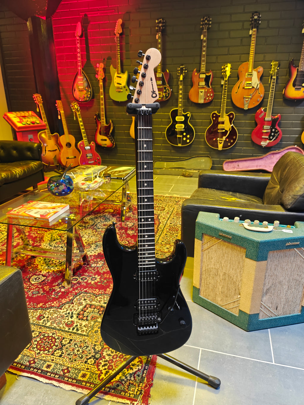 Charvel Pro Mod SD1 HH FR BK