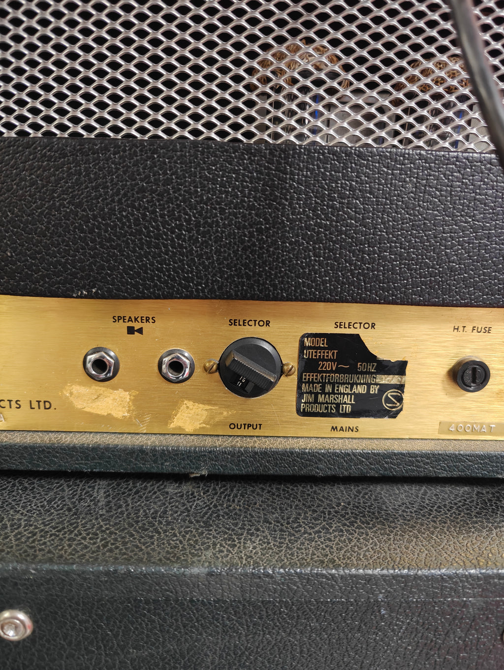 Marshall JMP50 Bass 50W Small Box 1969