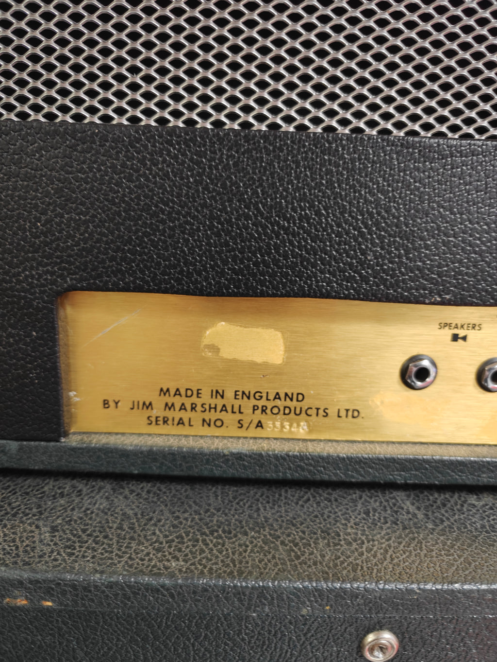 Marshall JMP50 Bass 50W Small Box 1969