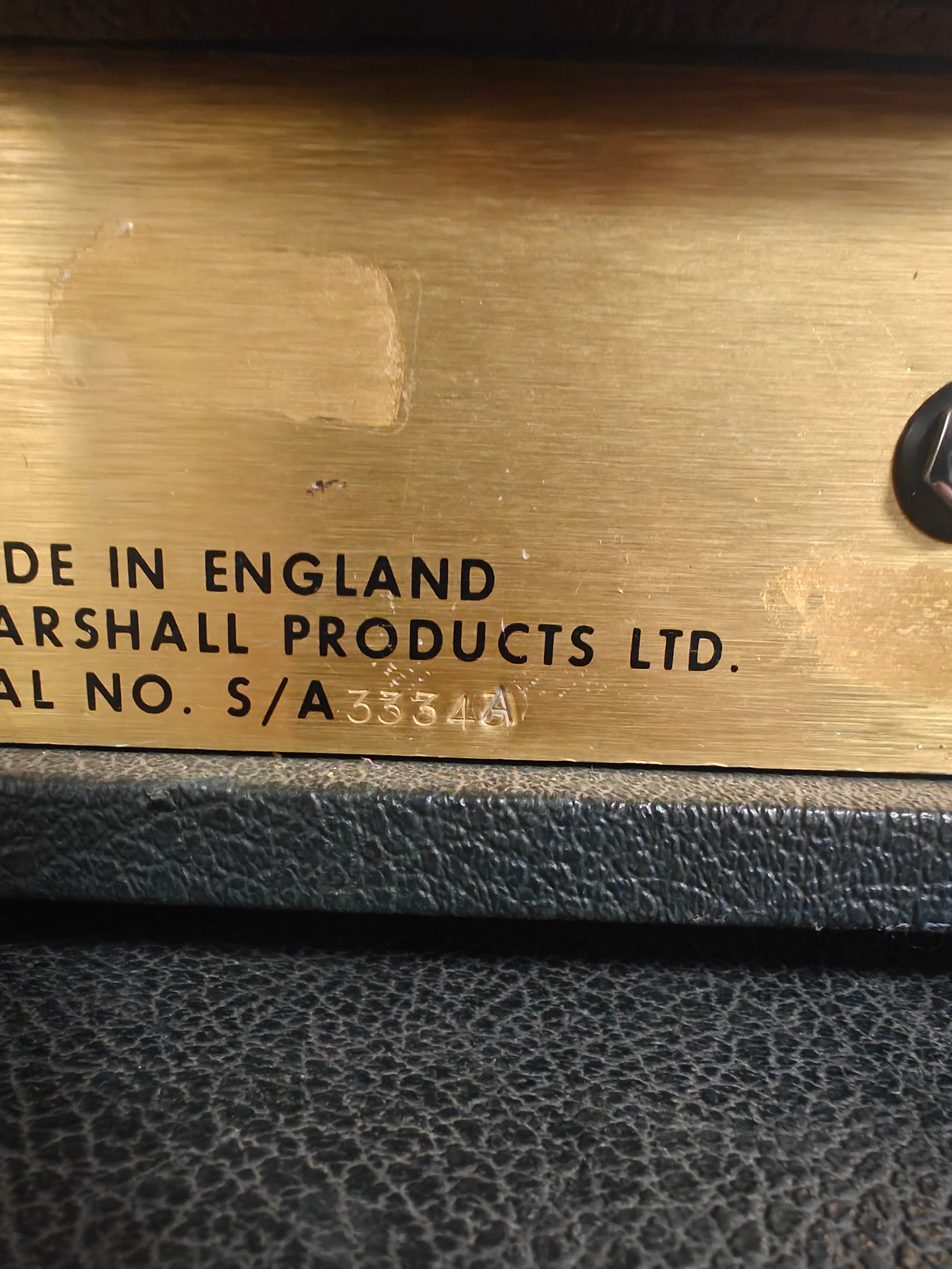 Marshall JMP50 Bass 50W Small Box 1969