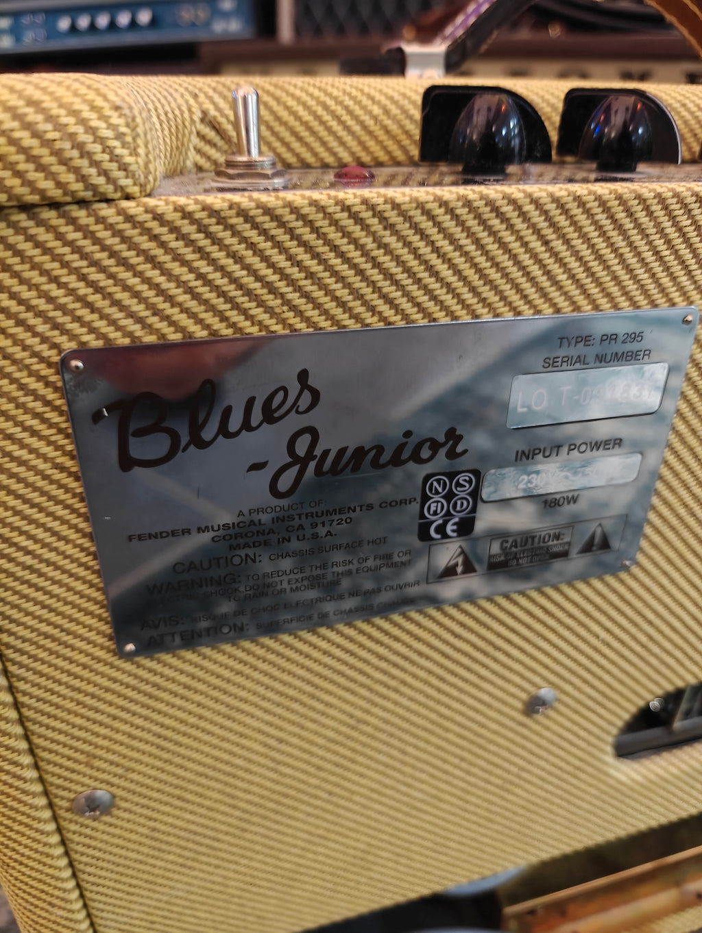 Fender Blues Junior Made in USA 1990s