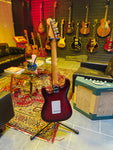 Fender Stratocaster ST-62DGF Foto Flame Wine Red 1995
