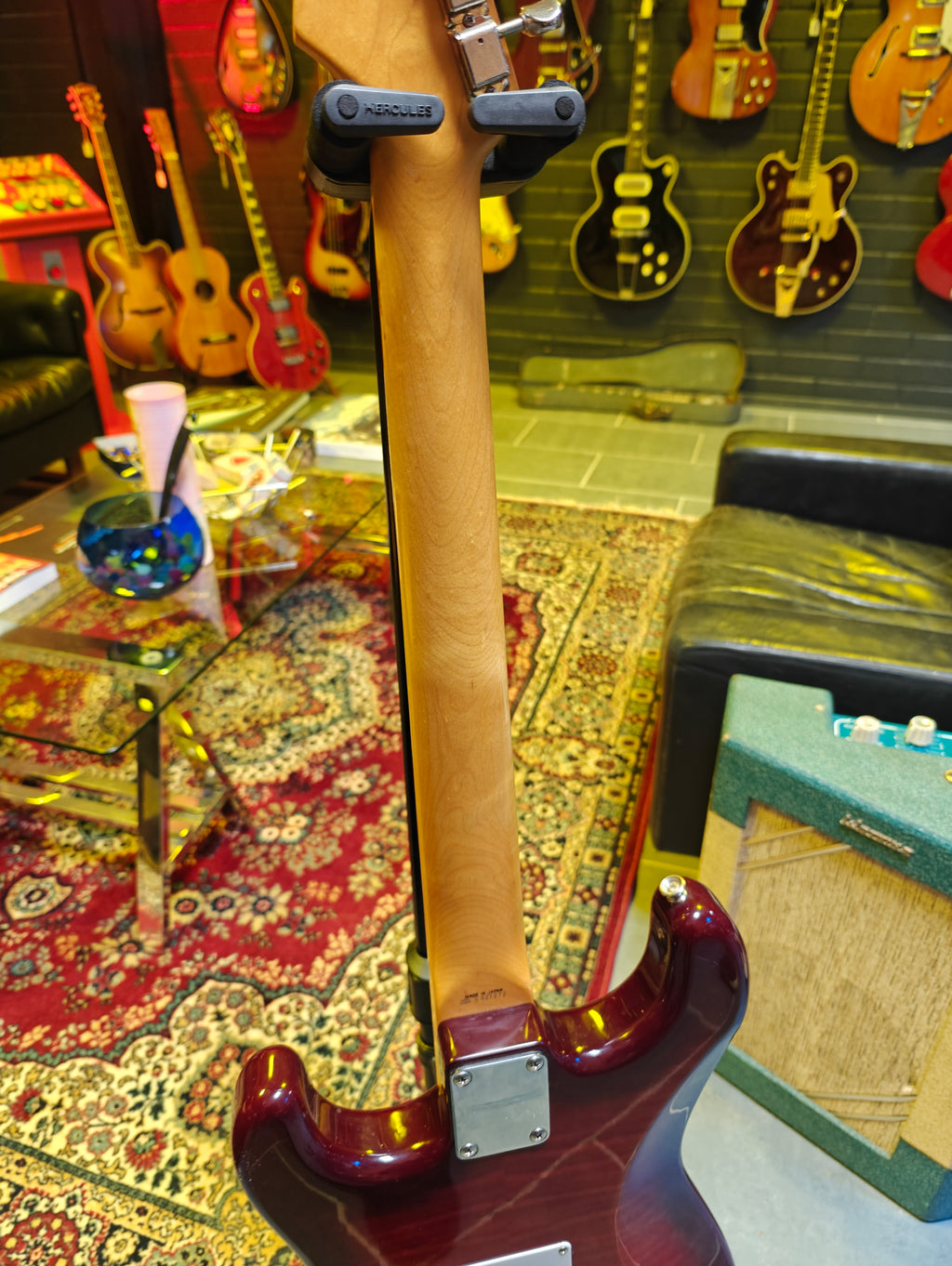 Fender Stratocaster ST-62DGF Foto Flame Wine Red 1995