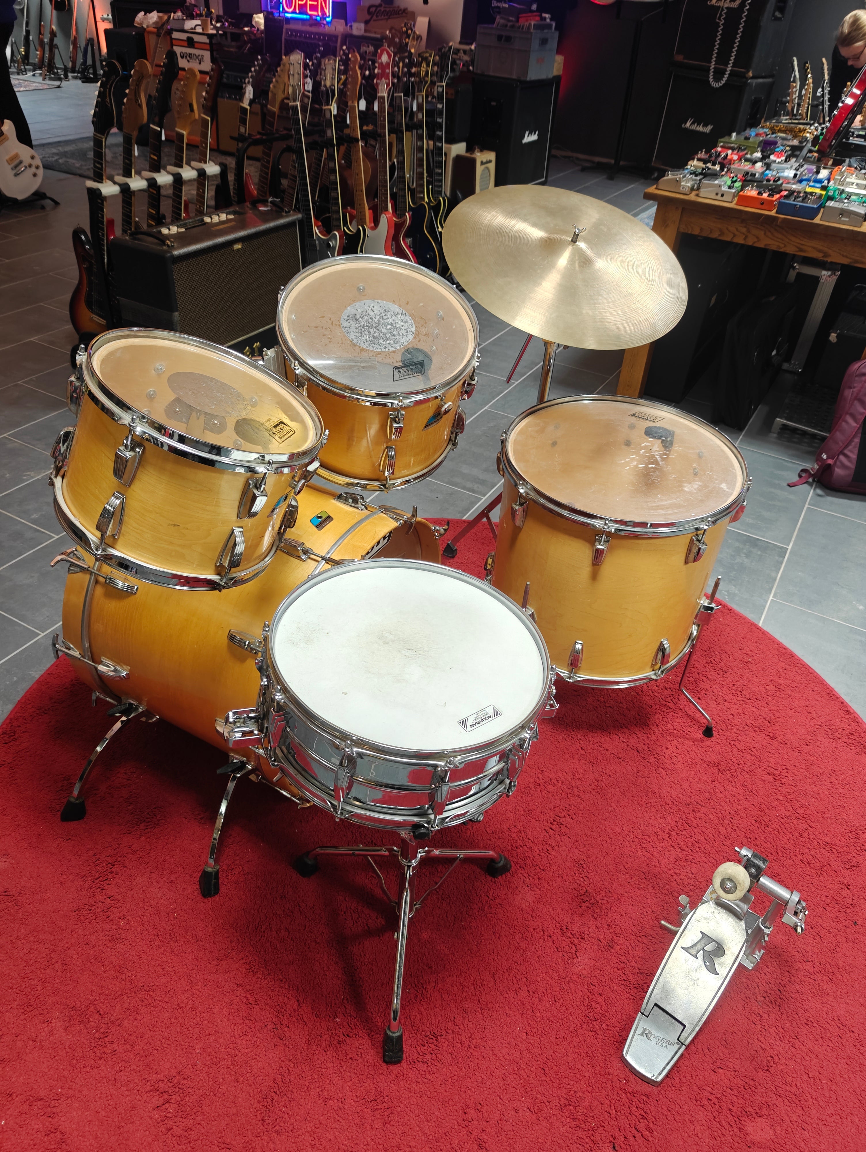 Ludwig Classic Maple Natural USA 1980