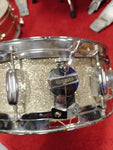 Rogers Holiday 14x5 Silver Sparkle Pearl Snare 1960s 8 Lugs